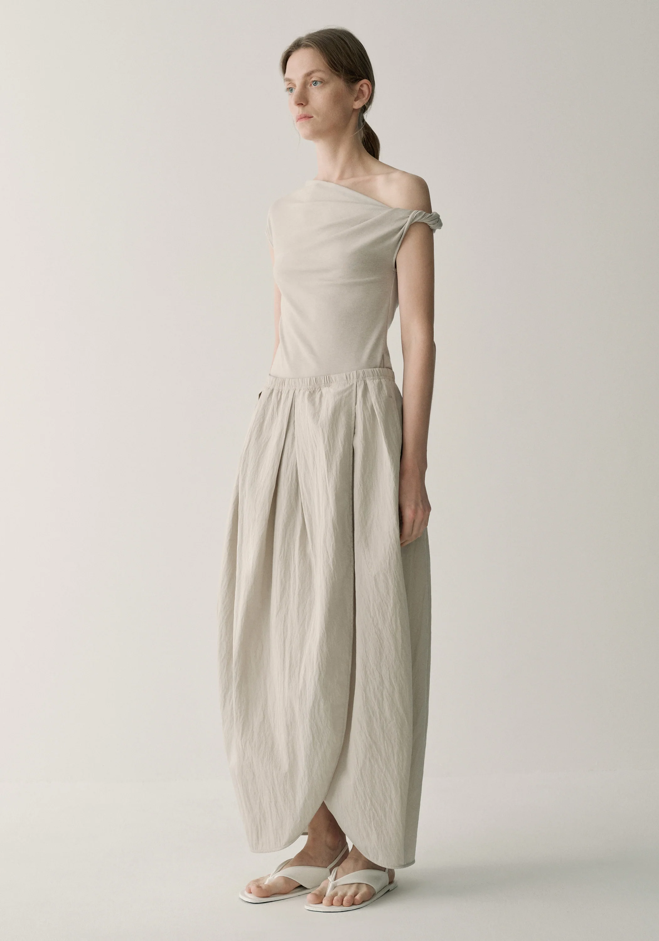 Mixed-knit Tulip Dress - Image 17
