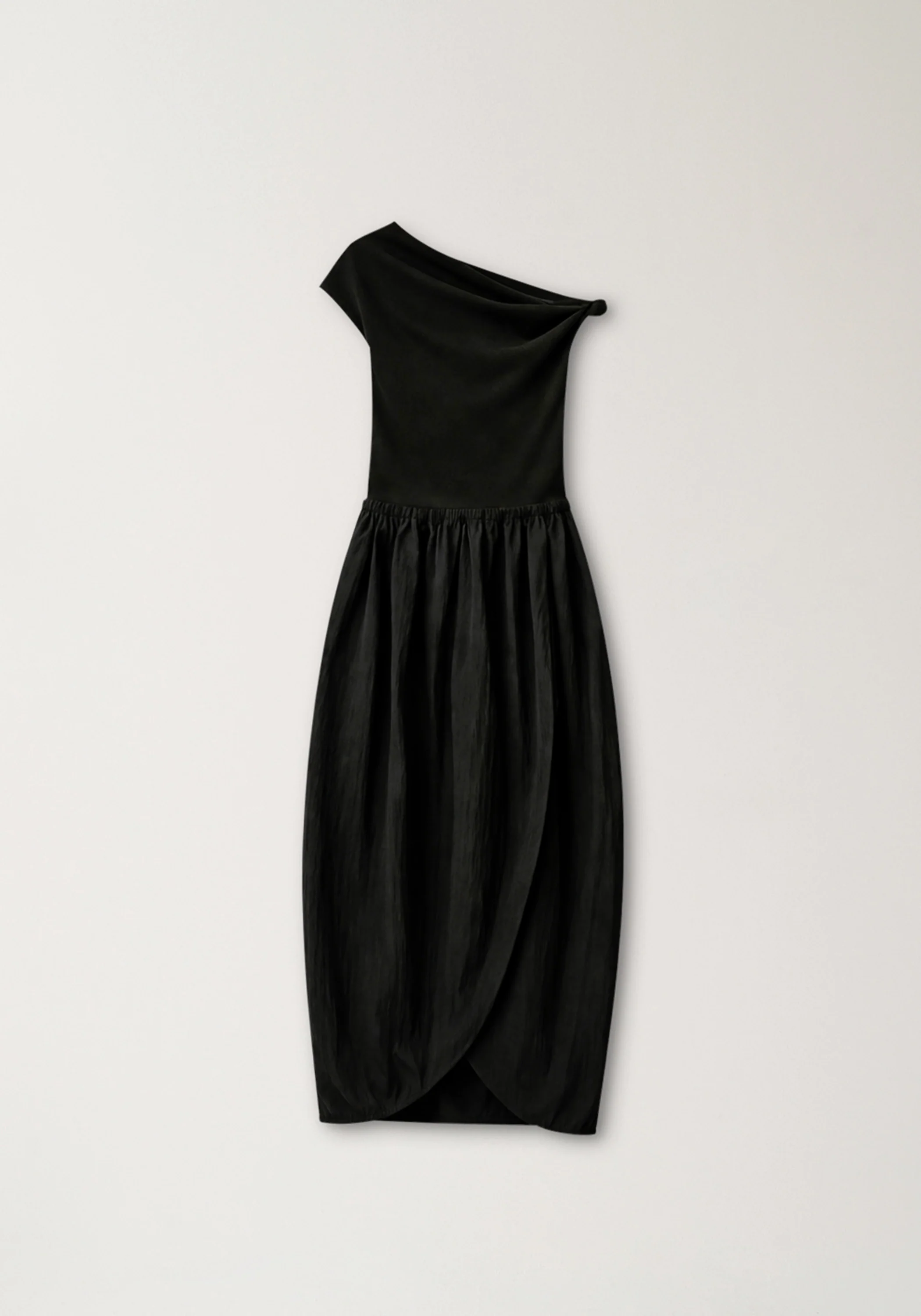 Mixed-knit Tulip Dress - Image 2