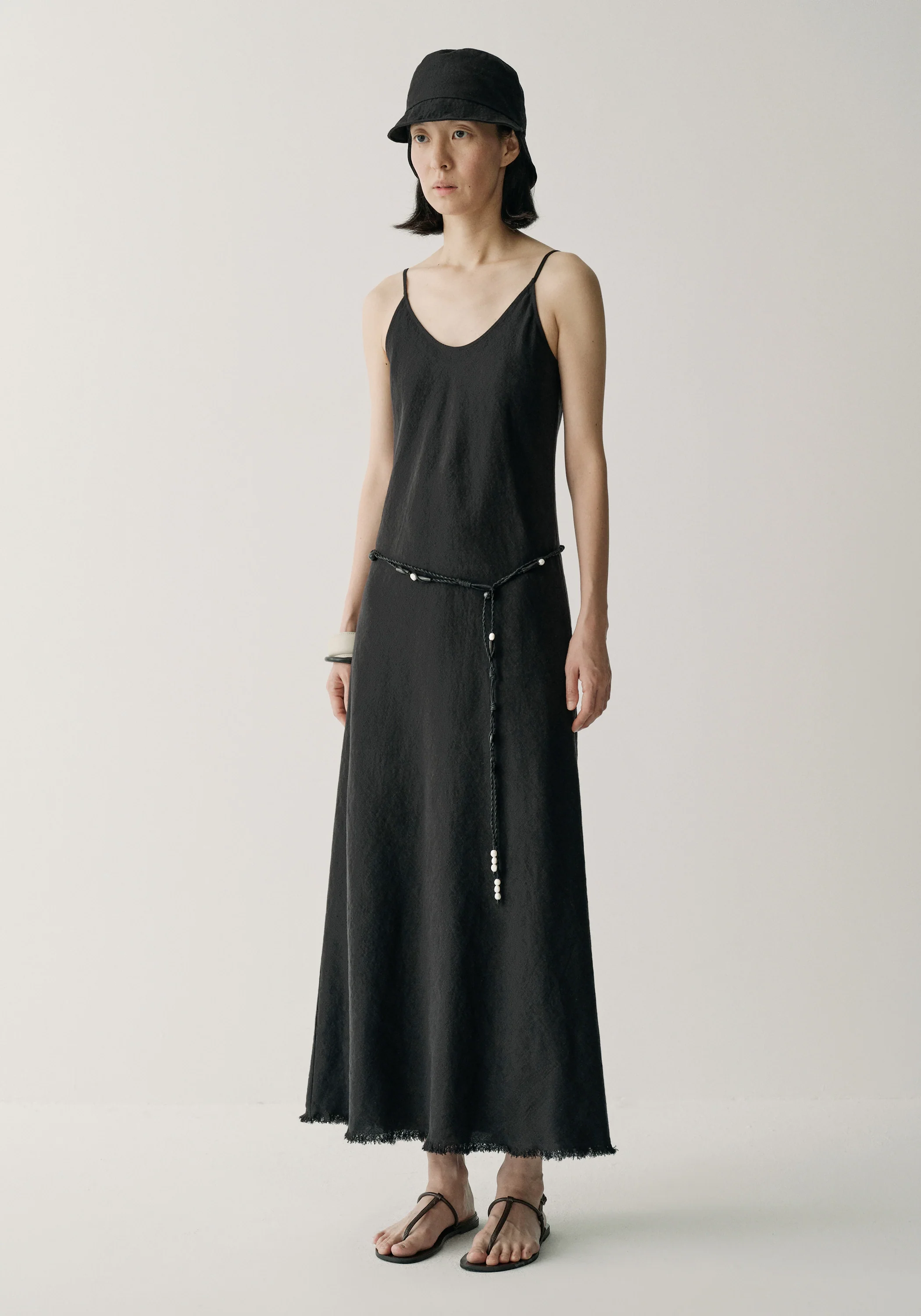 Linen Slip Dress - Image 10