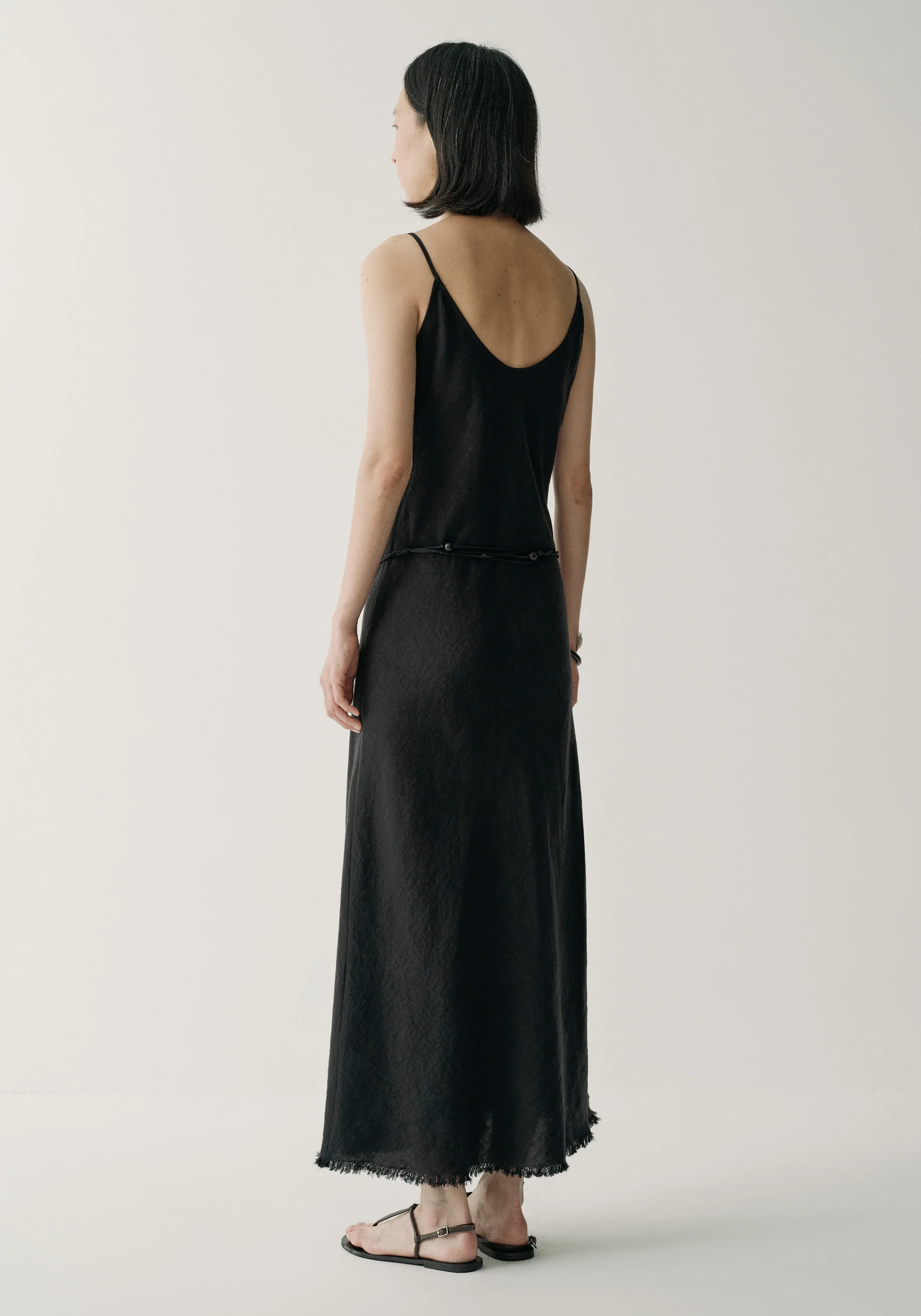 Linen Slip Dress - Image 11