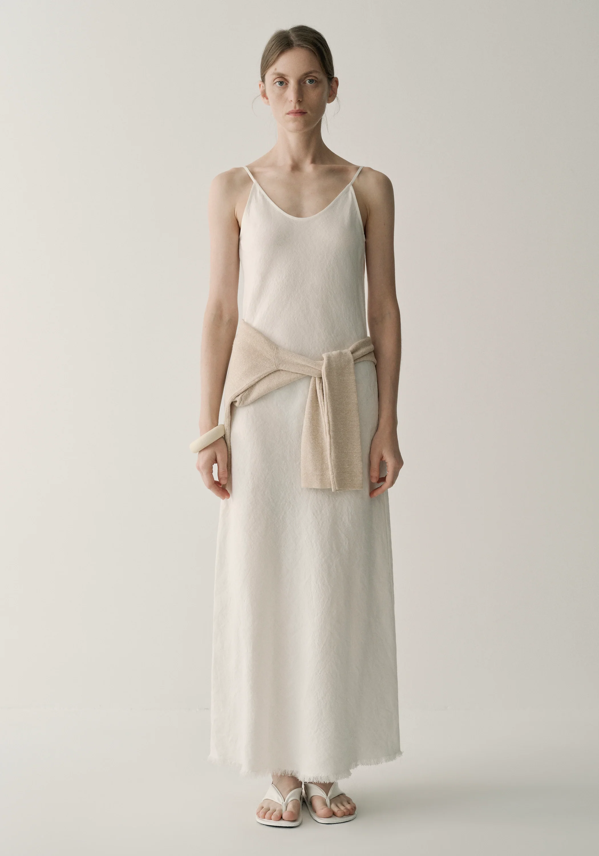 Linen Slip Dress - Image 15