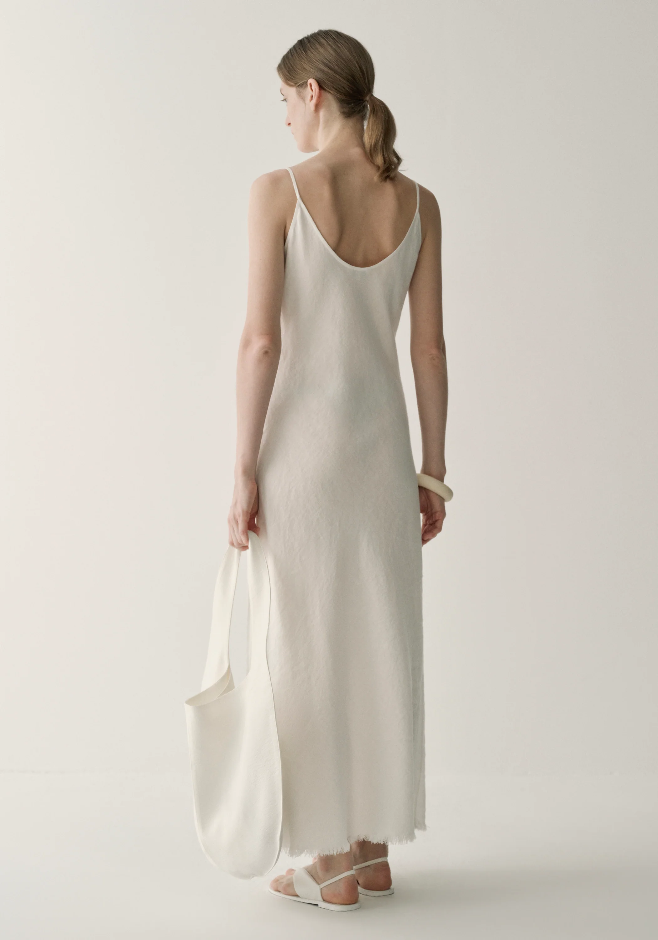 Linen Slip Dress - Image 17