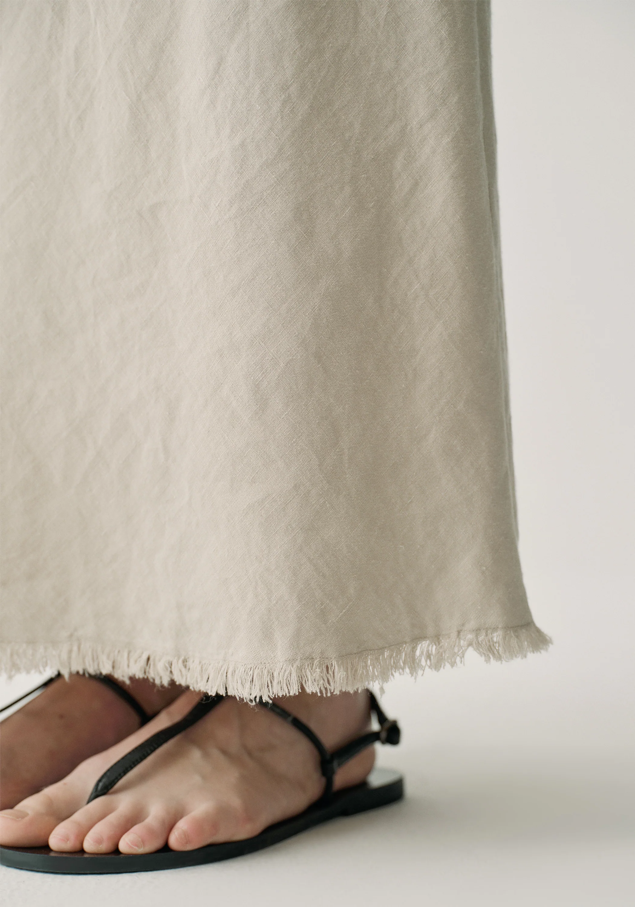 Linen Slip Dress - Image 6