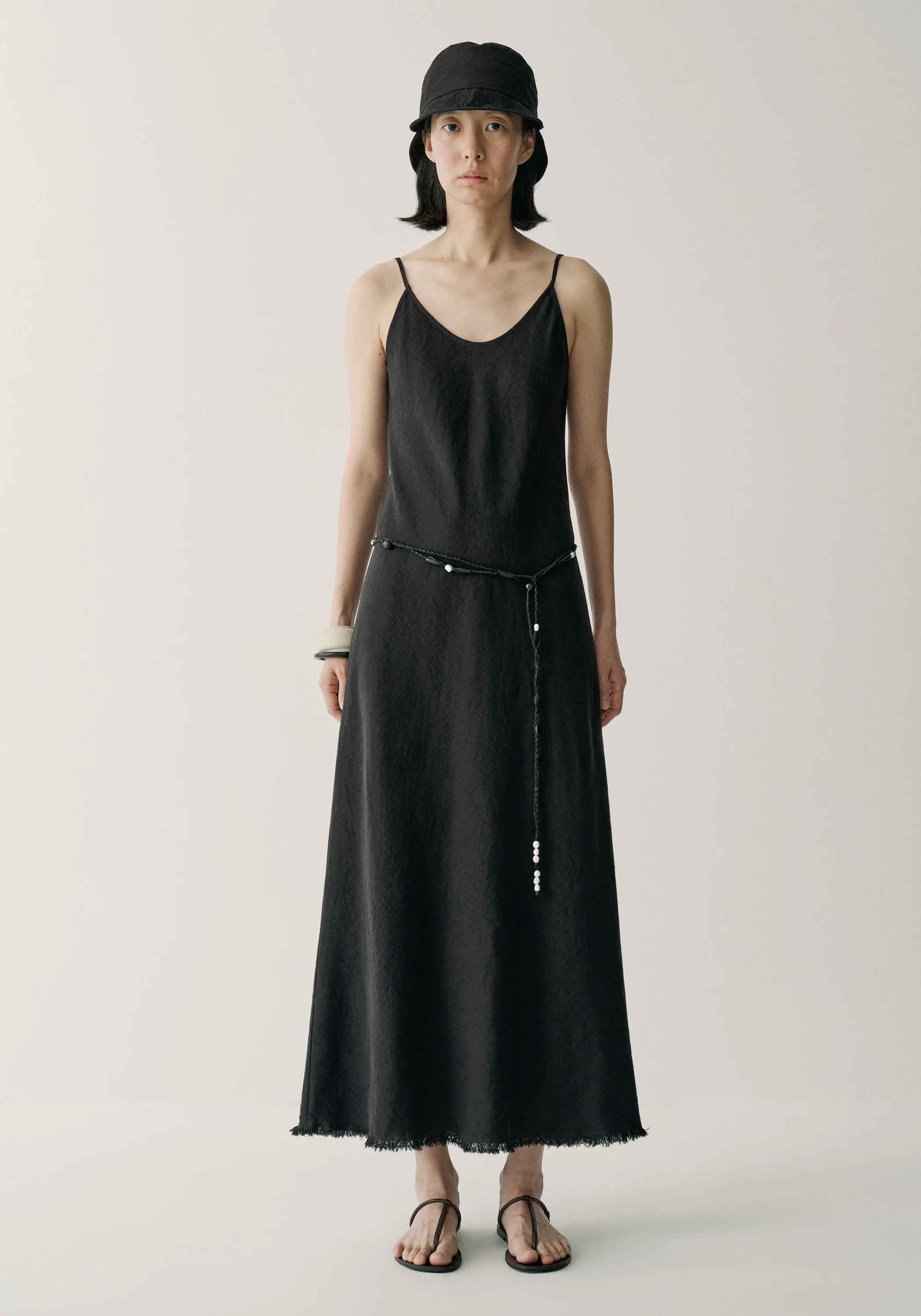 Linen Slip Dress - Image 9