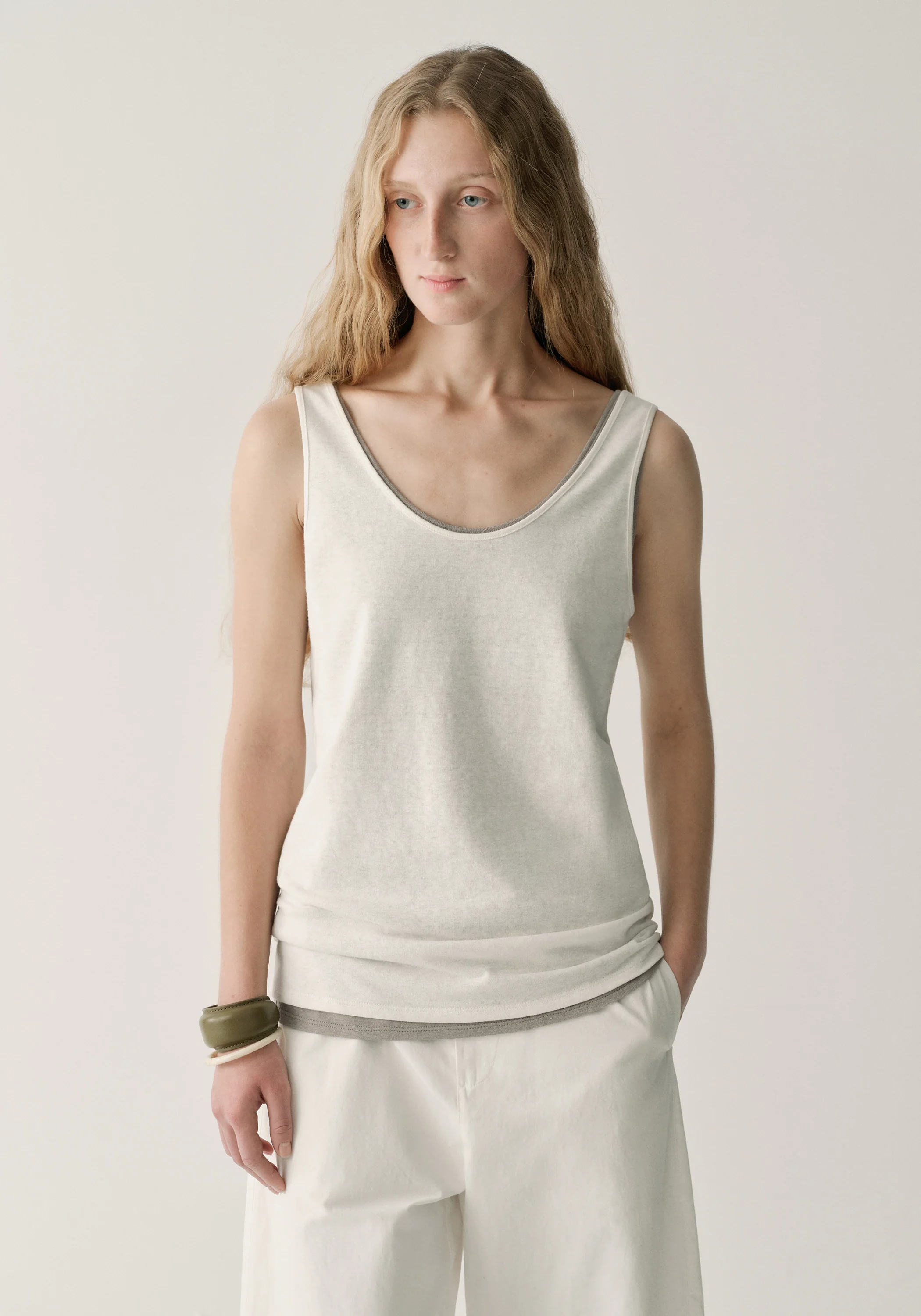 Hemp-cotton Tank Top - Image 13