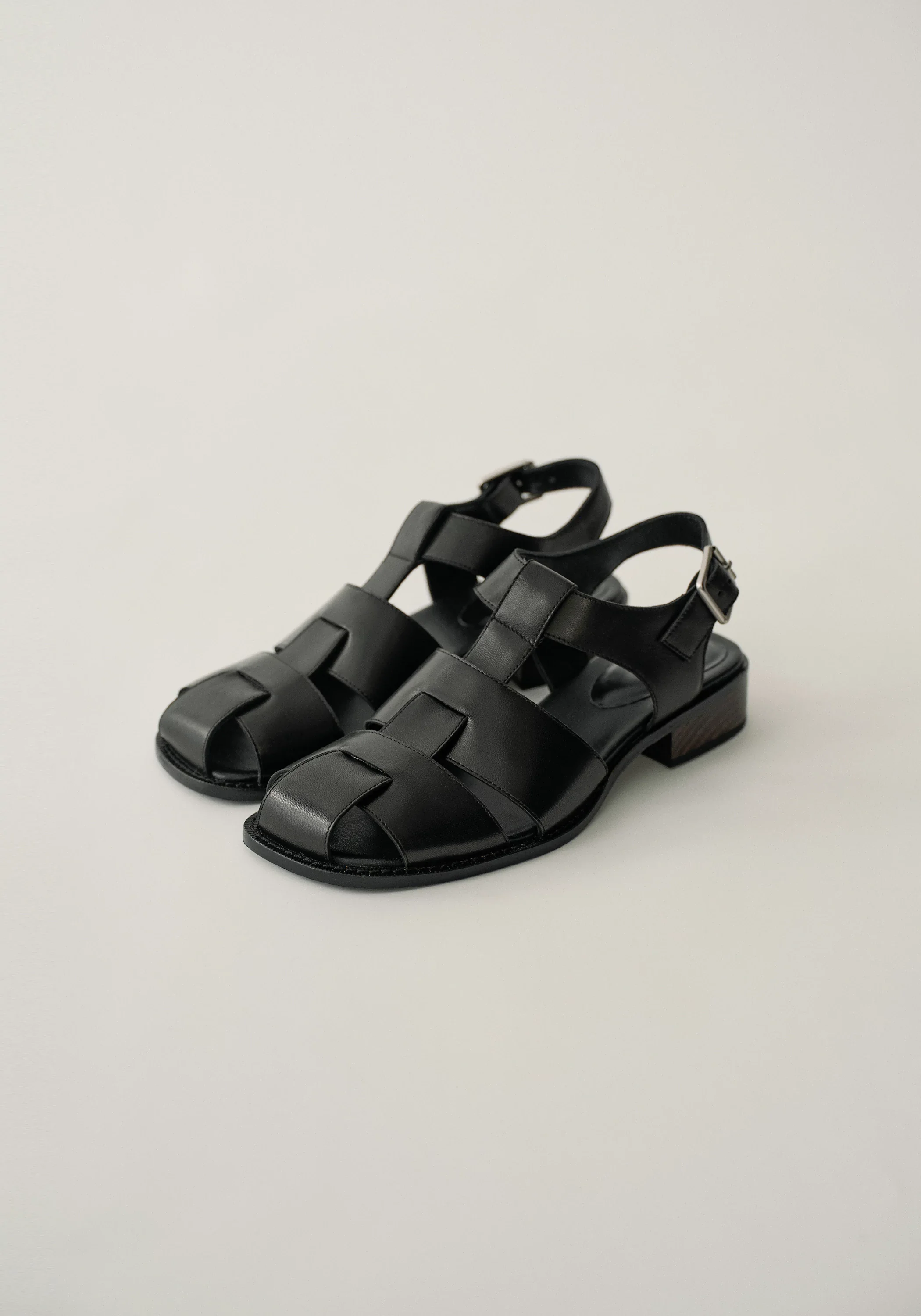 Lambskin Woven Sandals - Image 3