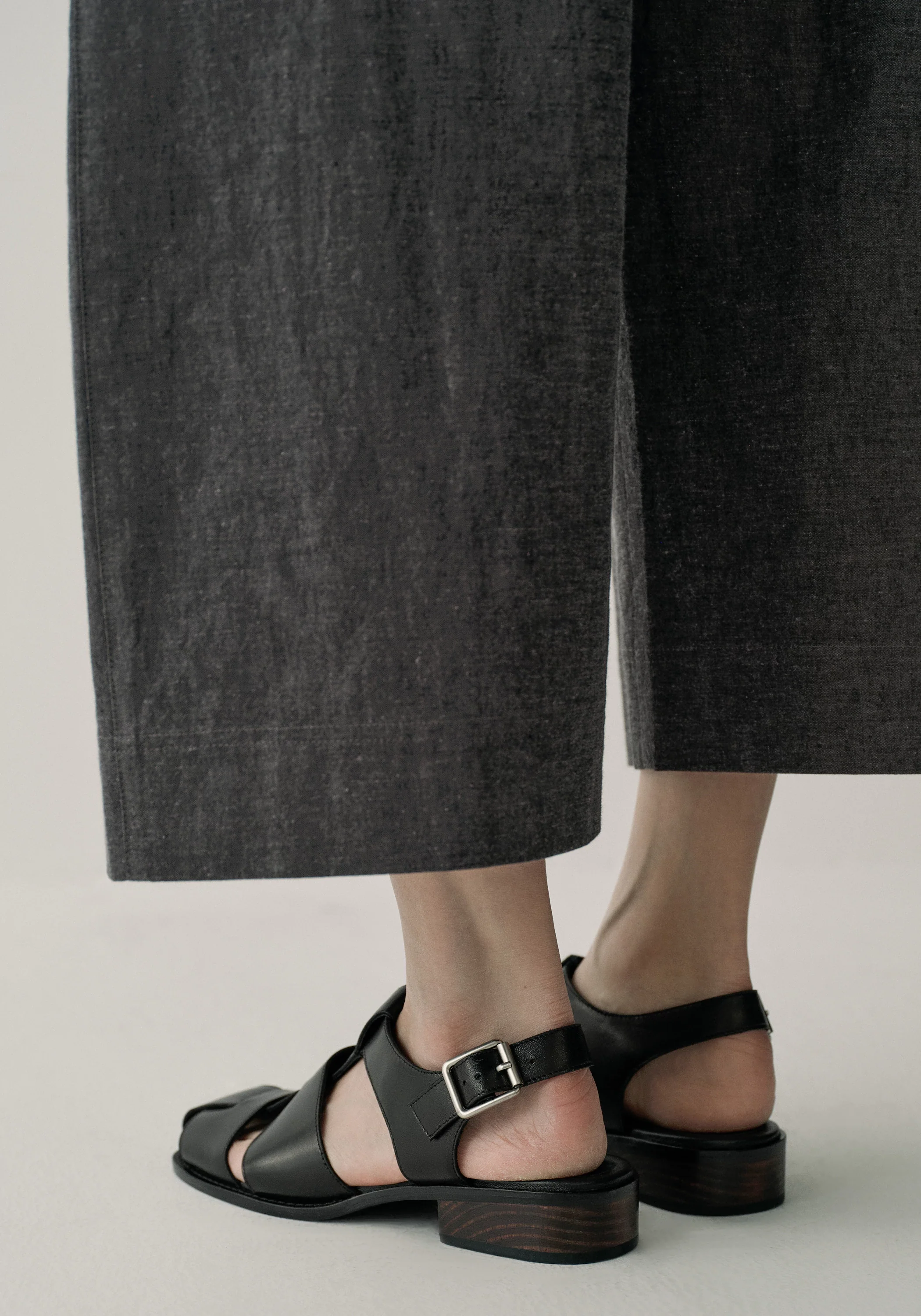Lambskin Woven Sandals - Image 7