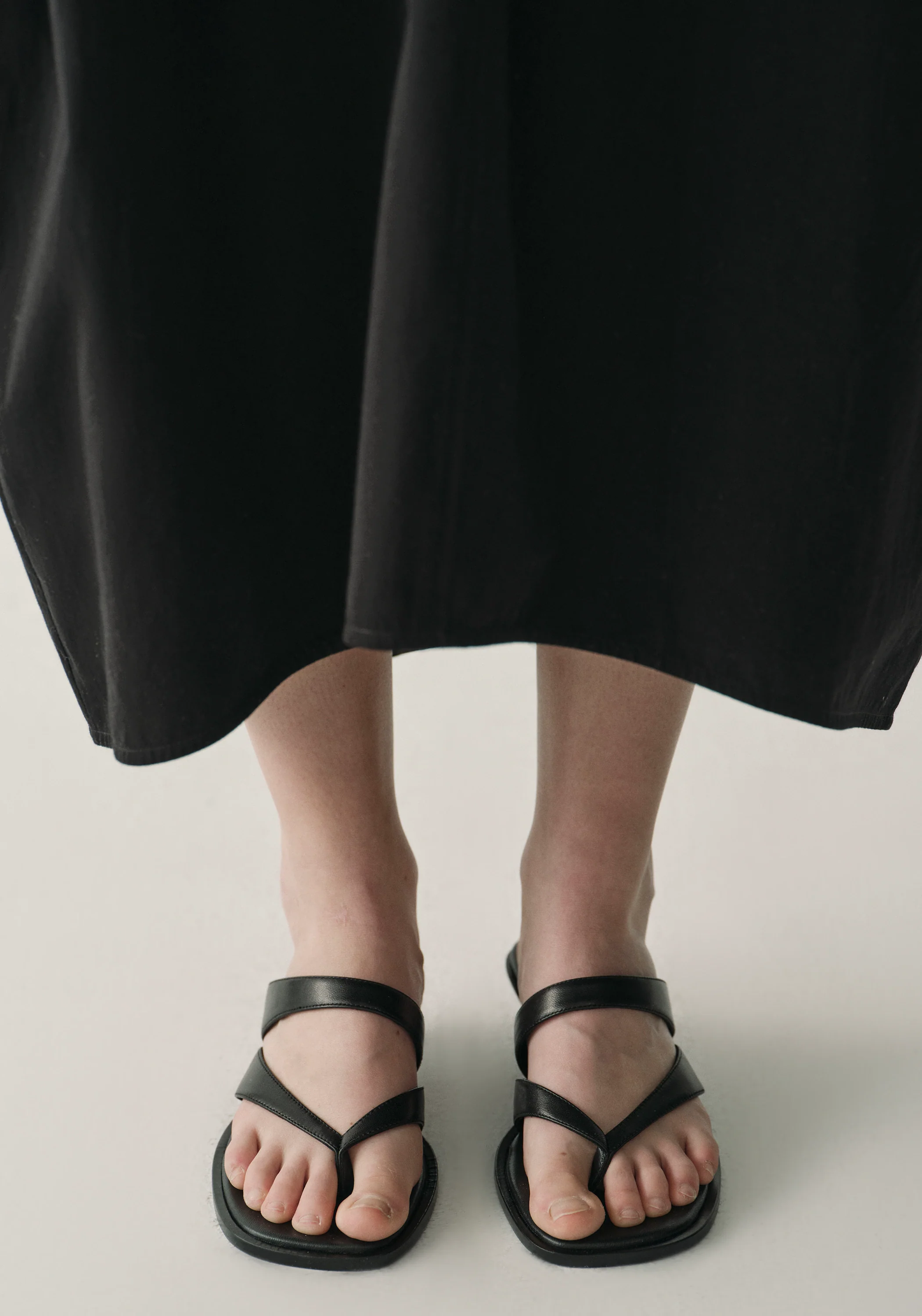 Lambskin Thong Sandals - Image 8
