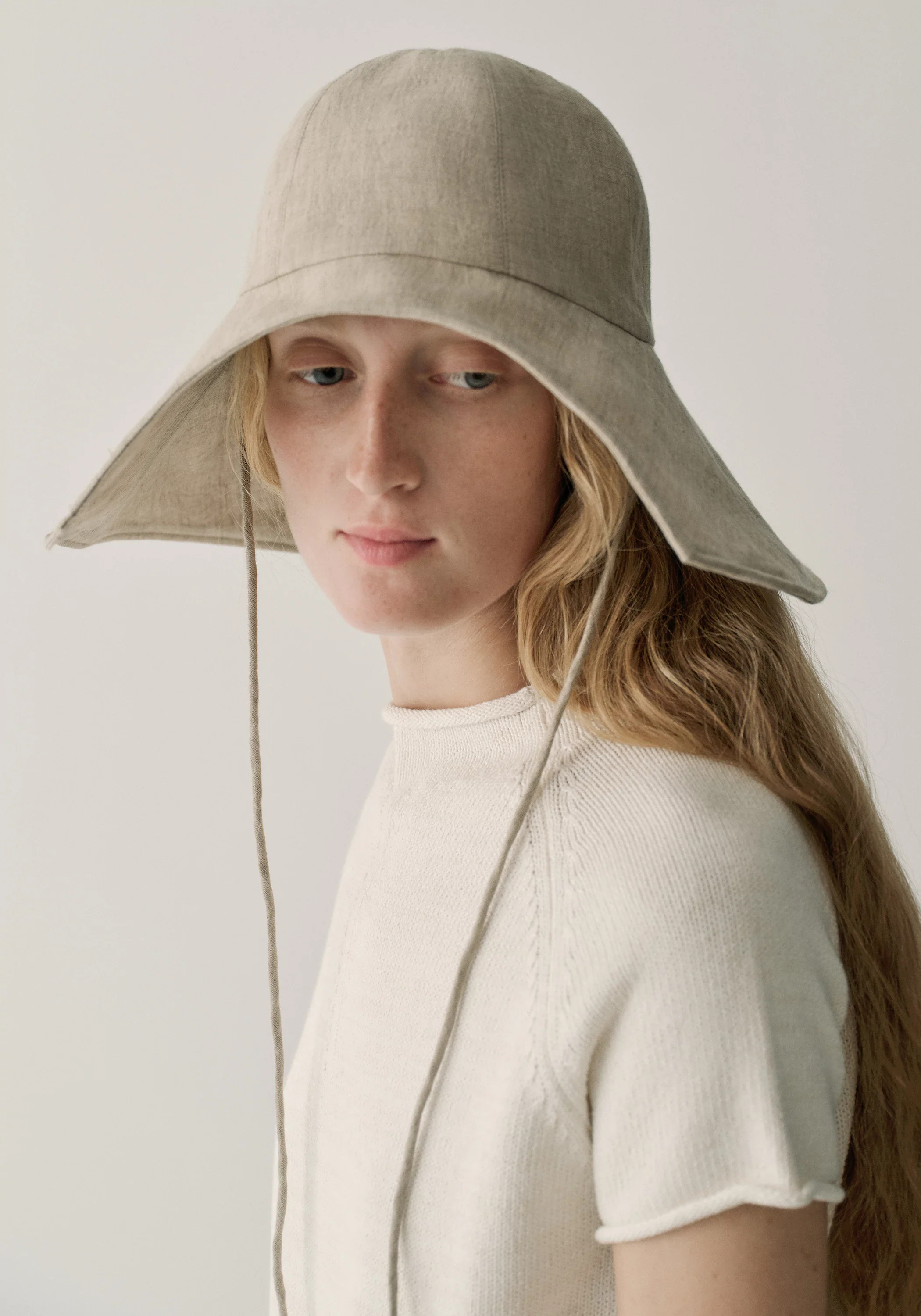 Two-way Linen-hemp Hat