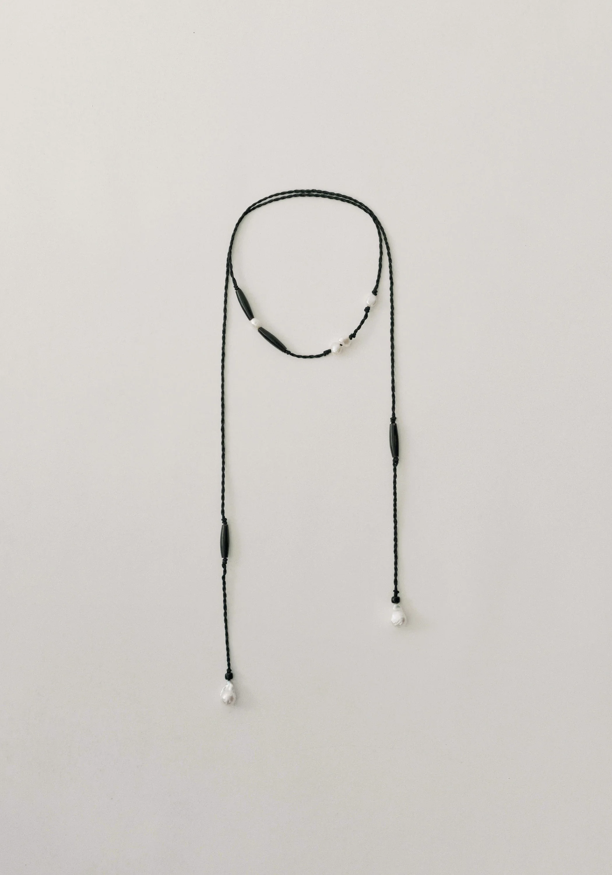 Wrap-style Long Necklace
