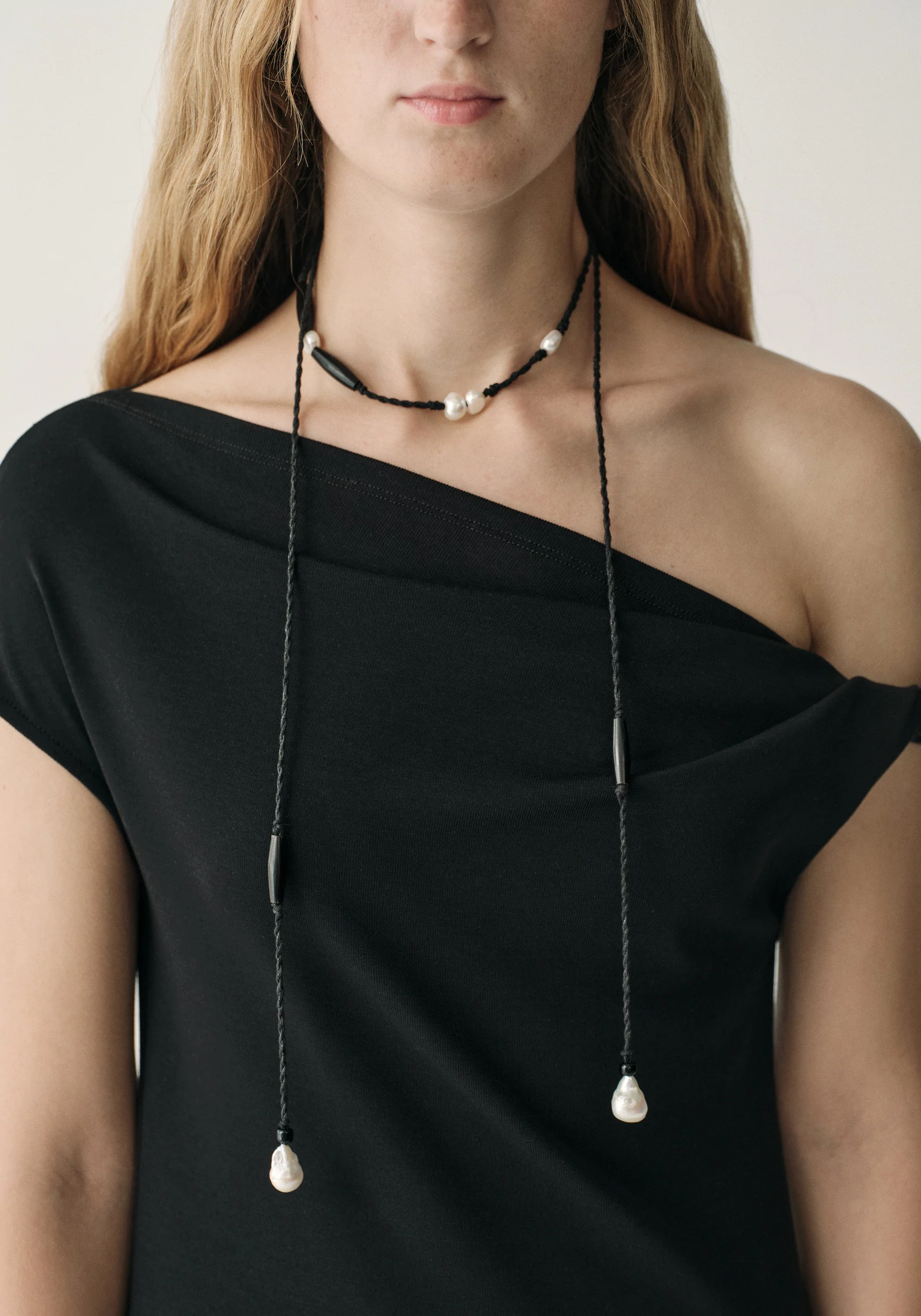 Wrap-style Long Necklace - Image 2
