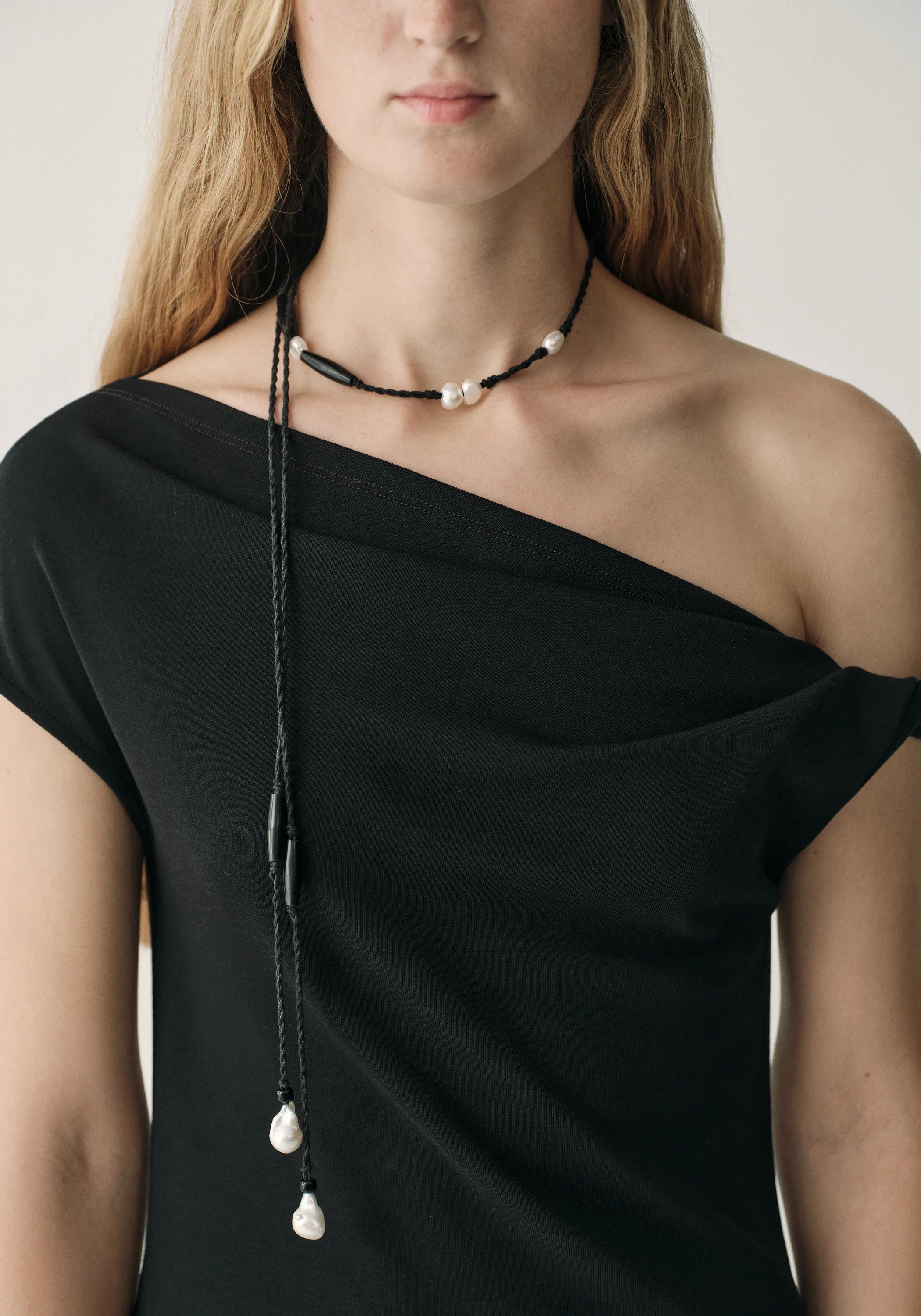 Wrap-style Long Necklace - Image 9