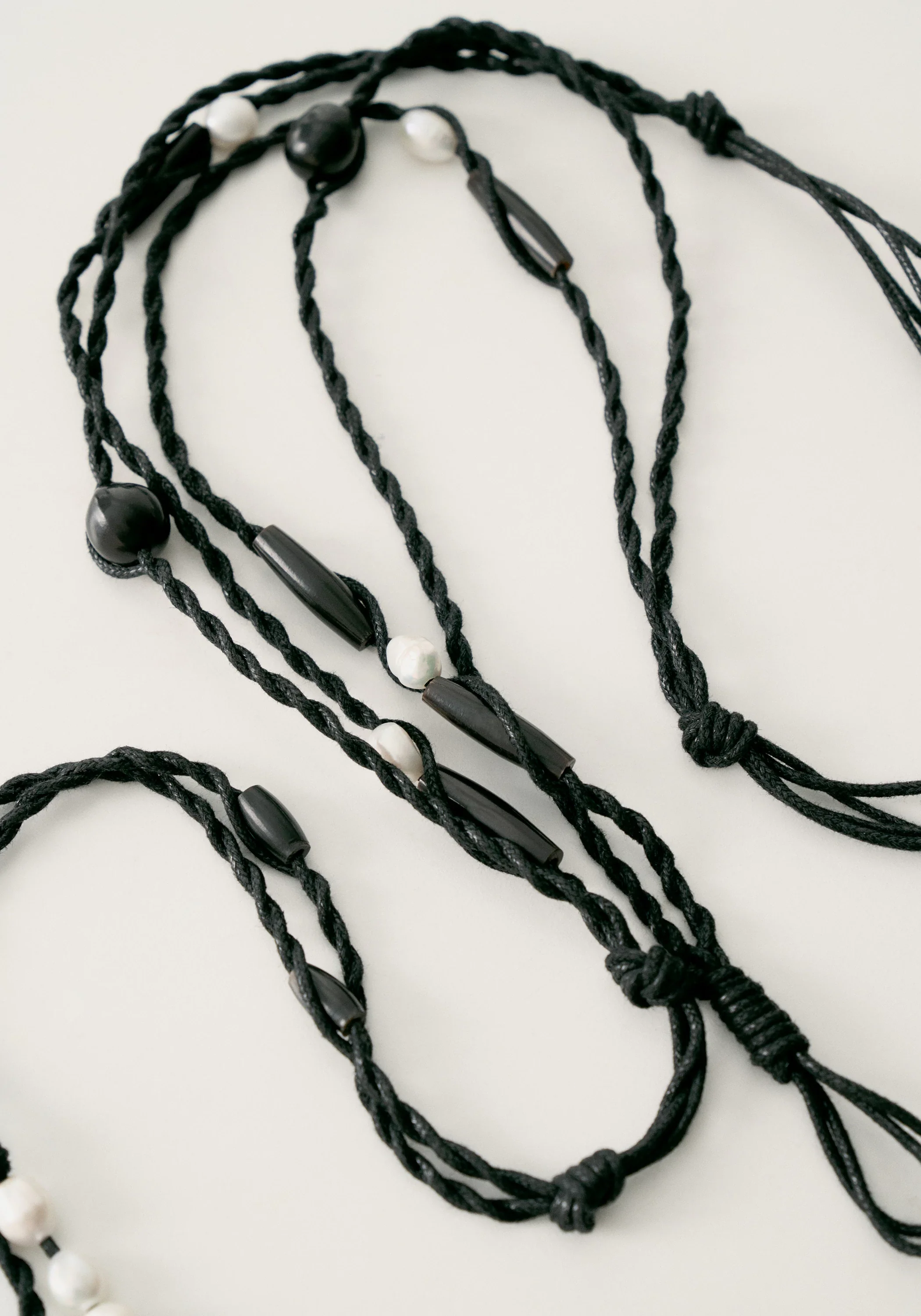 Handwoven Pearl Waist Chain - Image 7