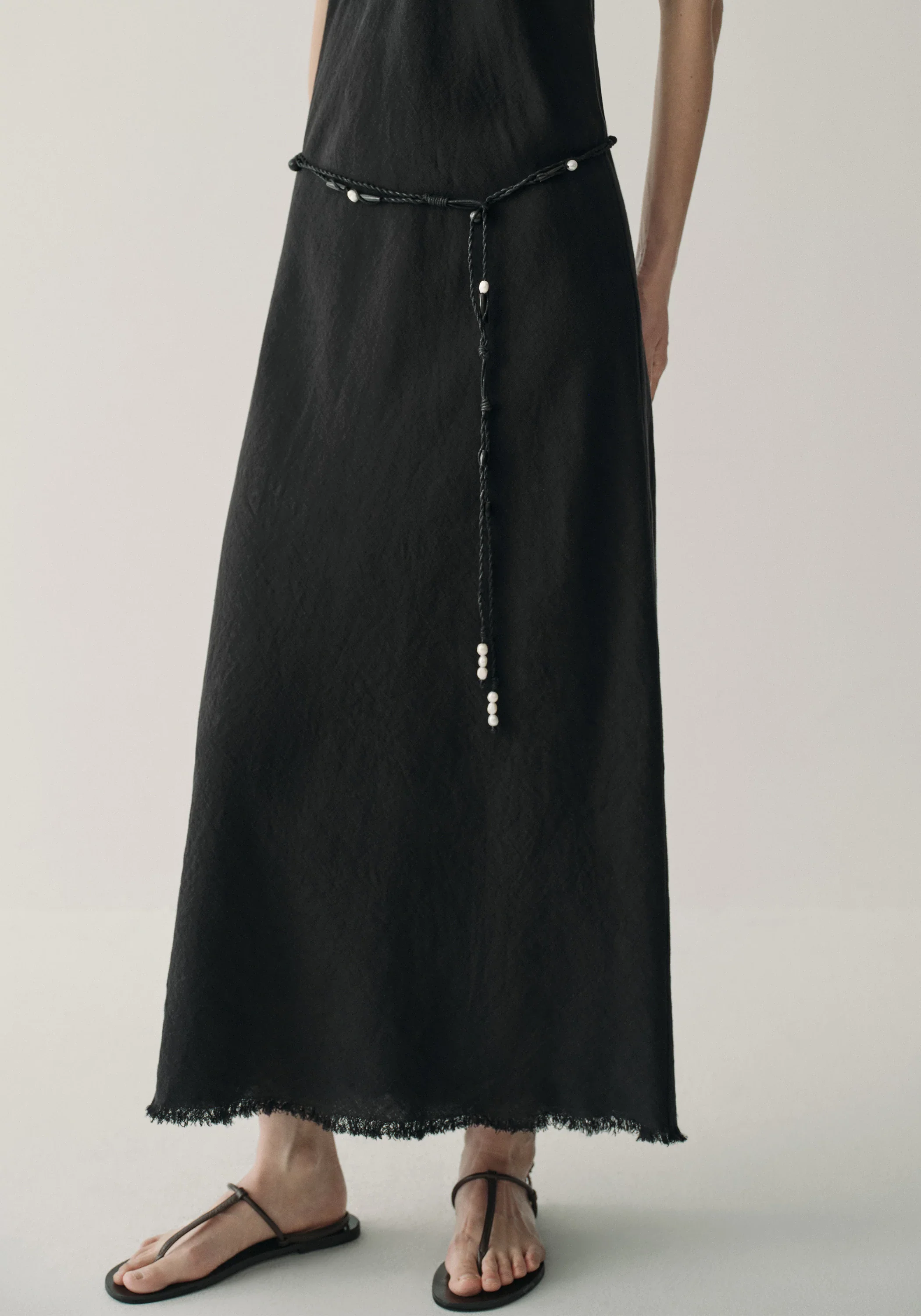 Handwoven Pearl Waist Chain - Image 9