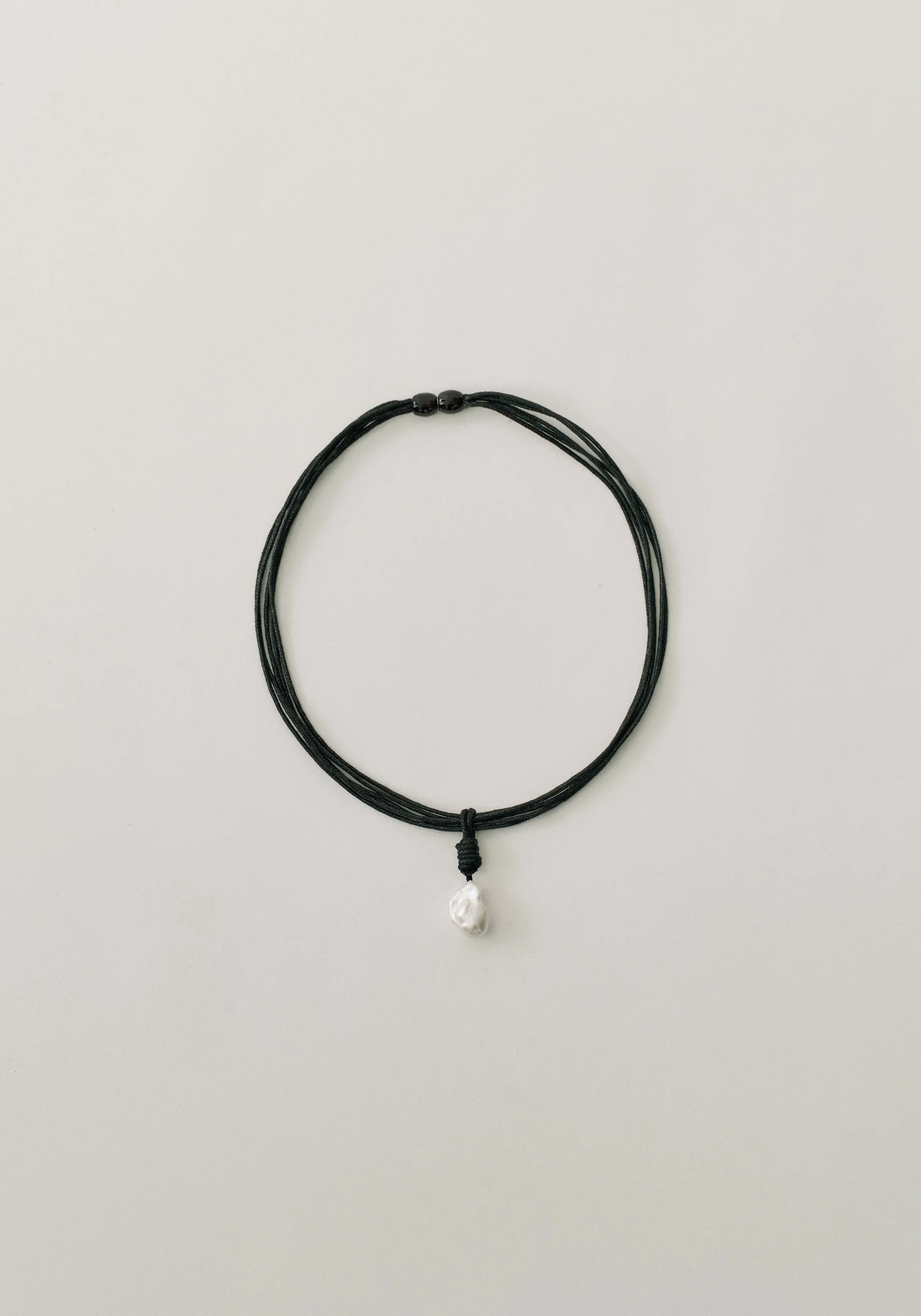 Handwoven Pearl Necklace