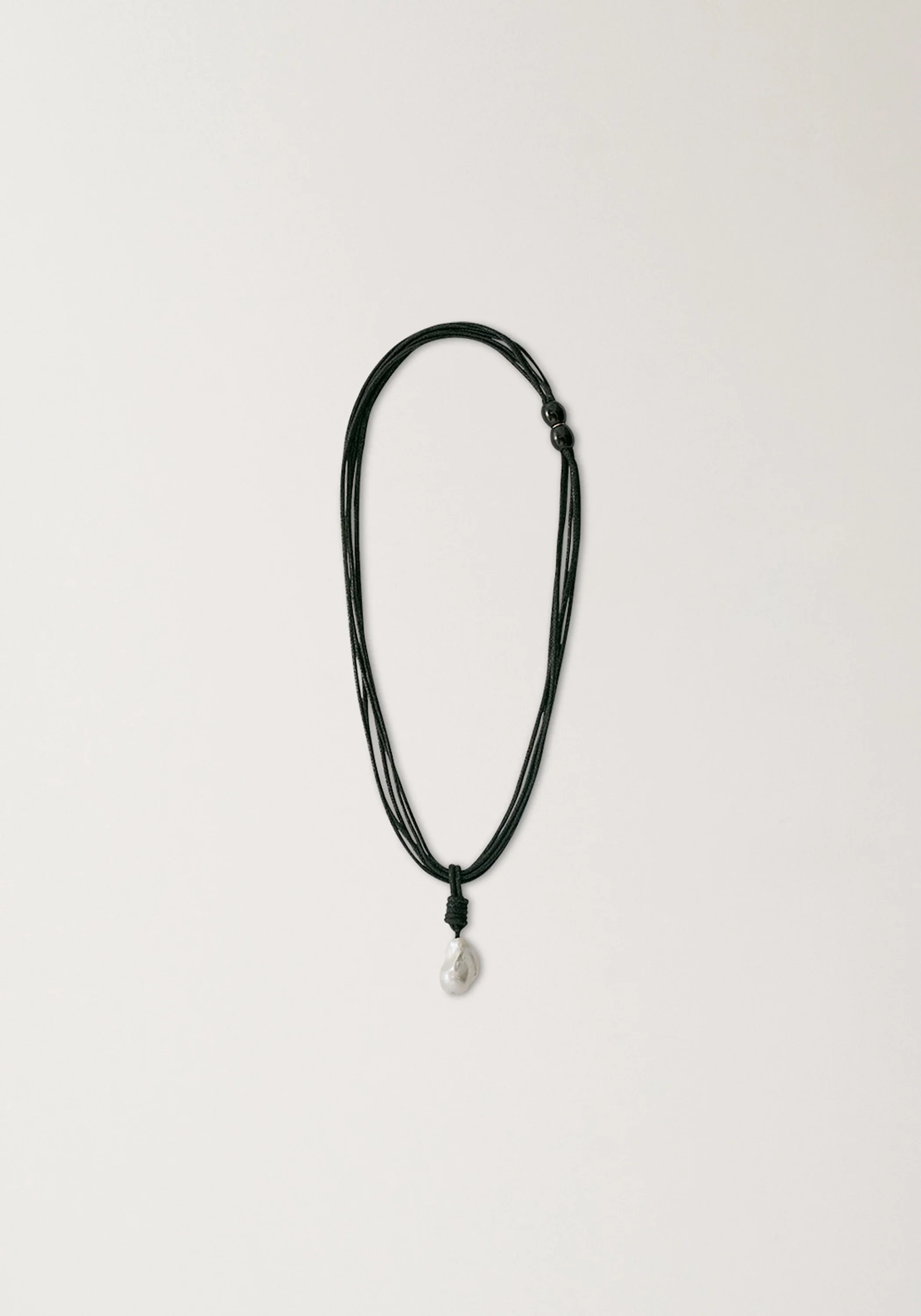 Handwoven Pearl Necklace - Image 5