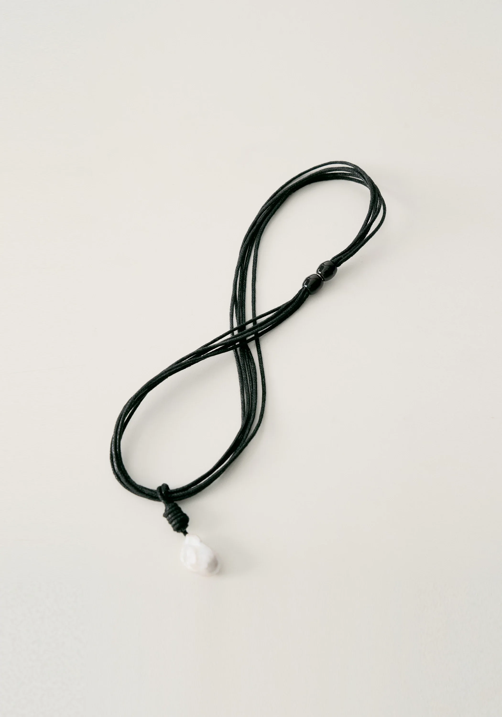 Handwoven Pearl Necklace - Image 6
