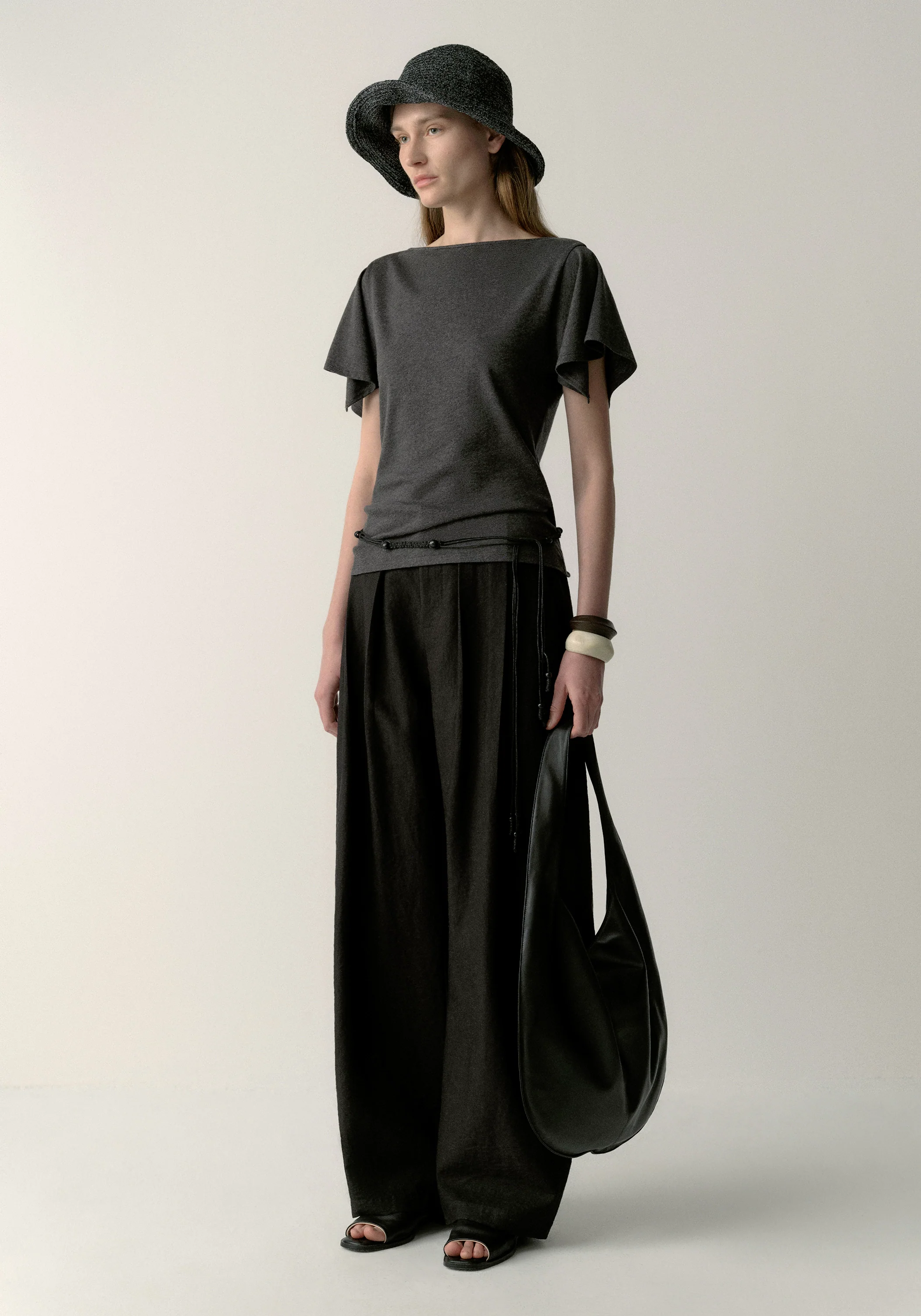 Cotton-linen T-shirt - Image 4