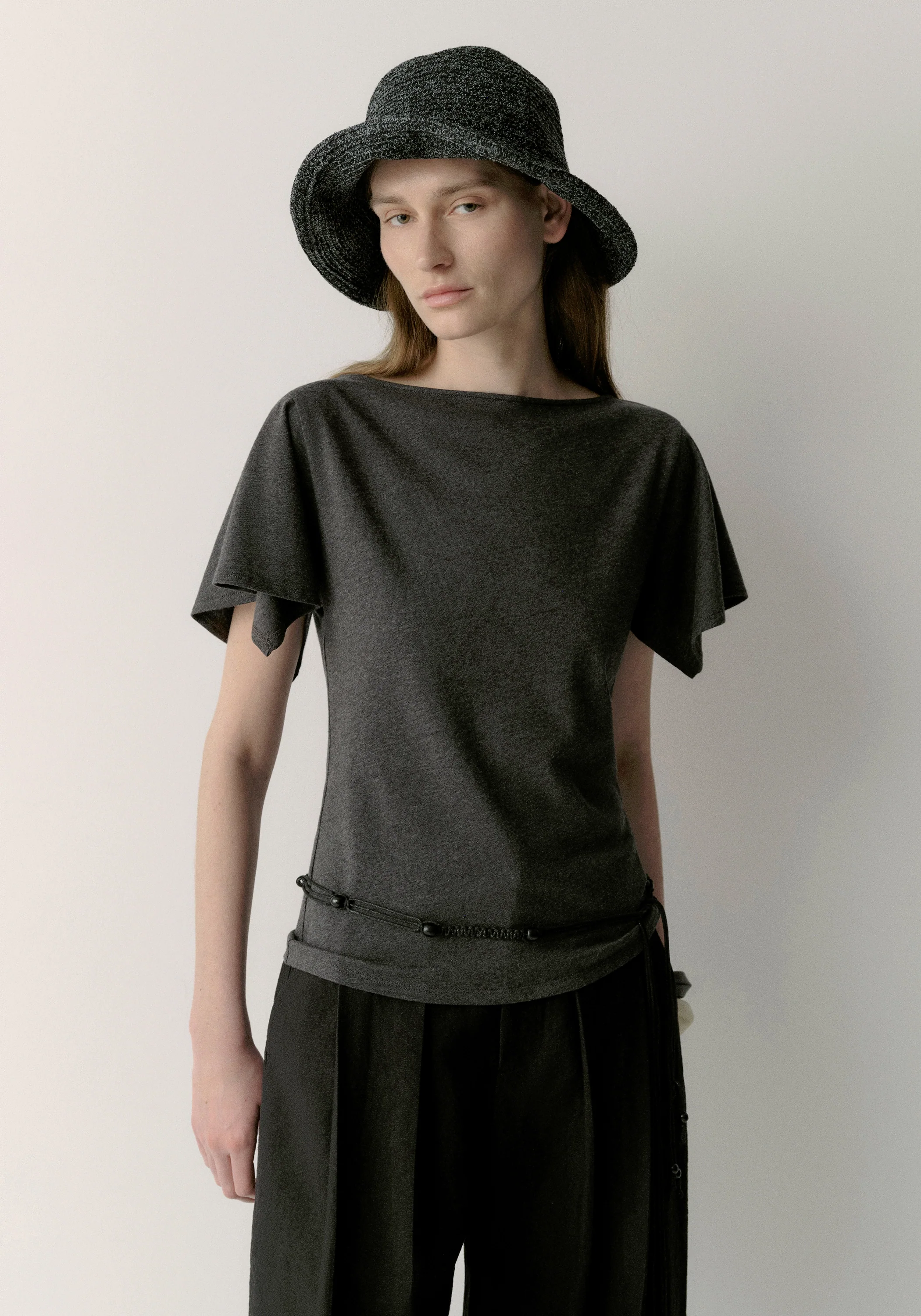 Cotton-linen T-shirt - Image 6