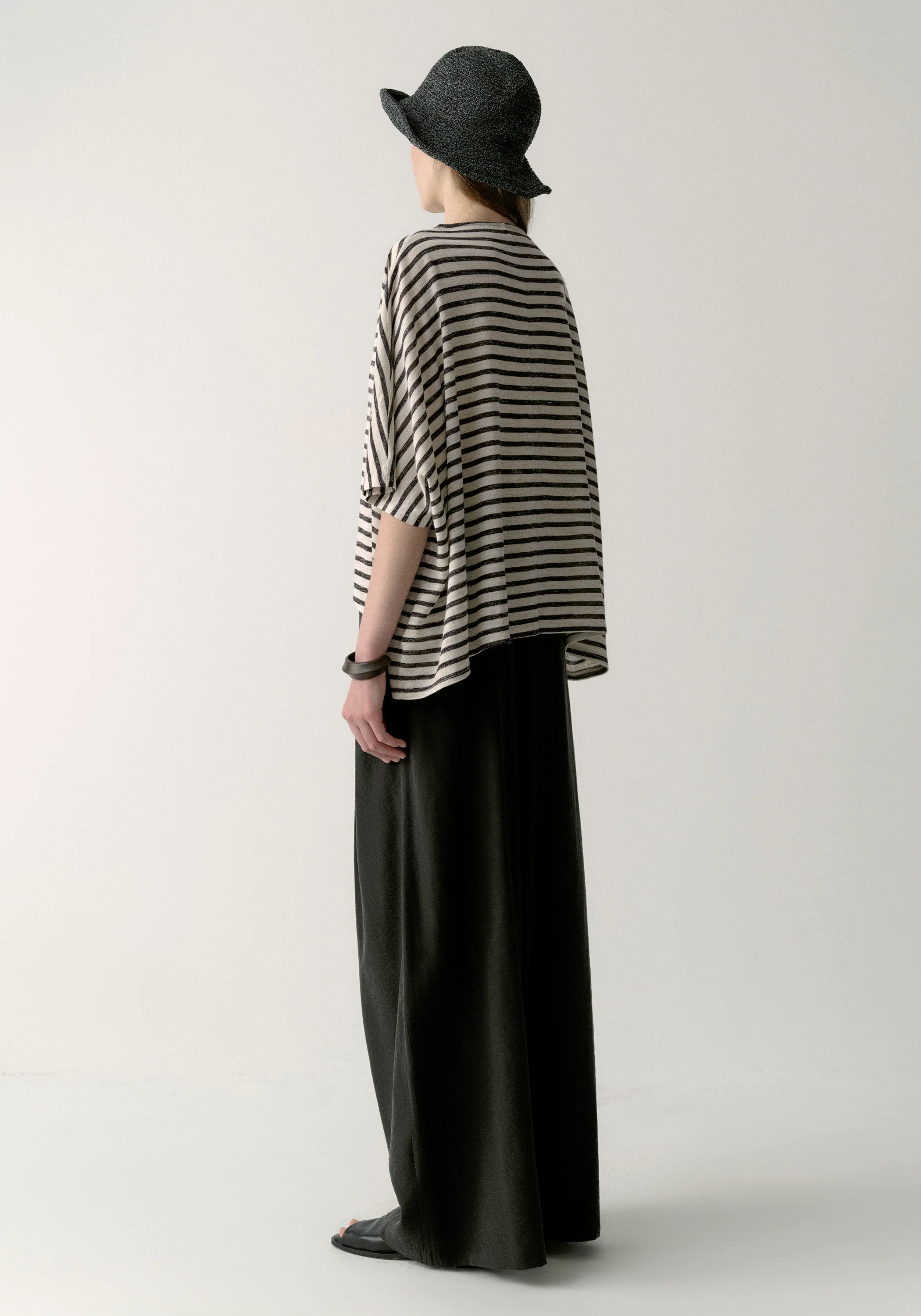 Asymmetric Striped Blouse - Image 18