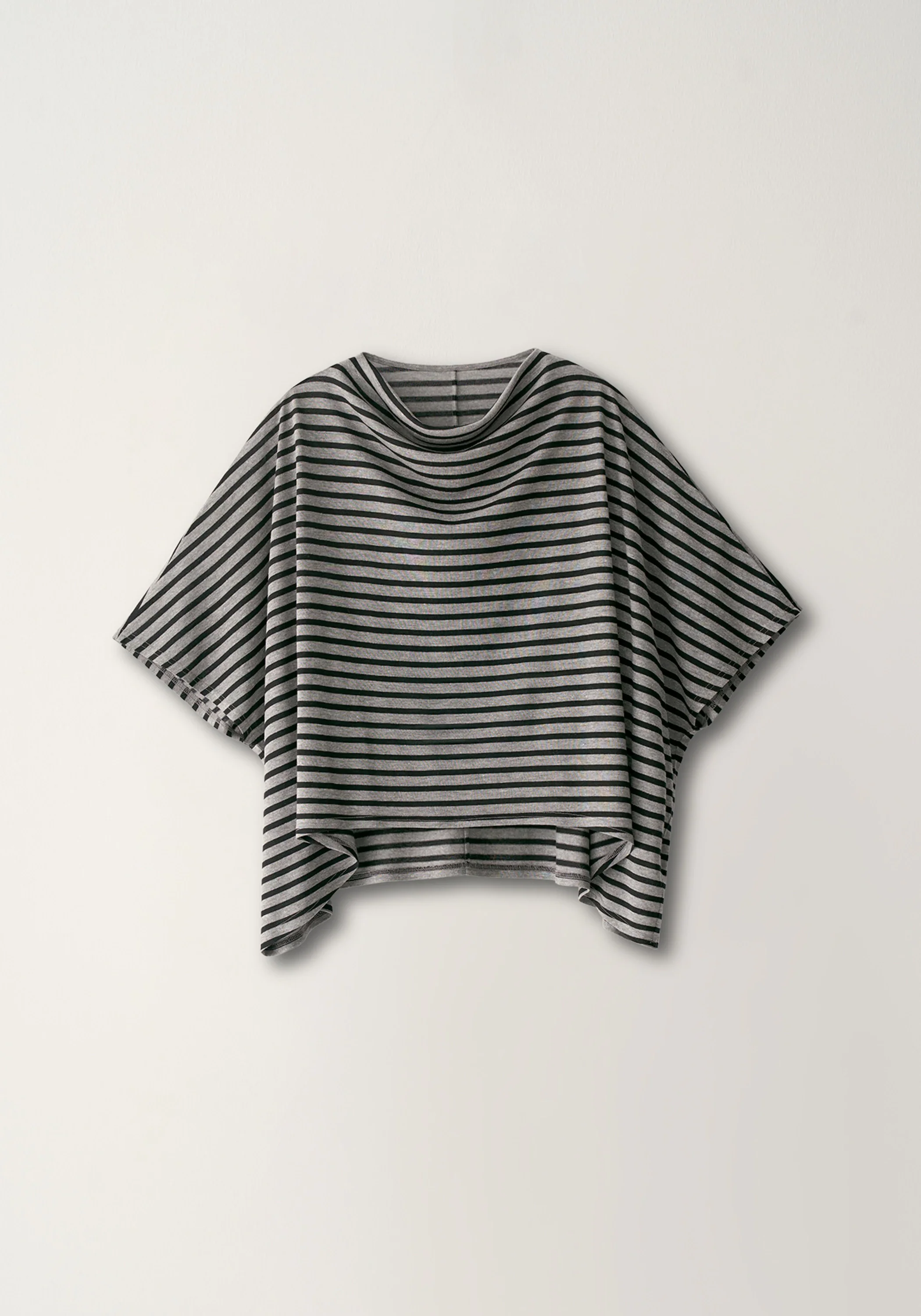 Asymmetric Striped Blouse - Image 2