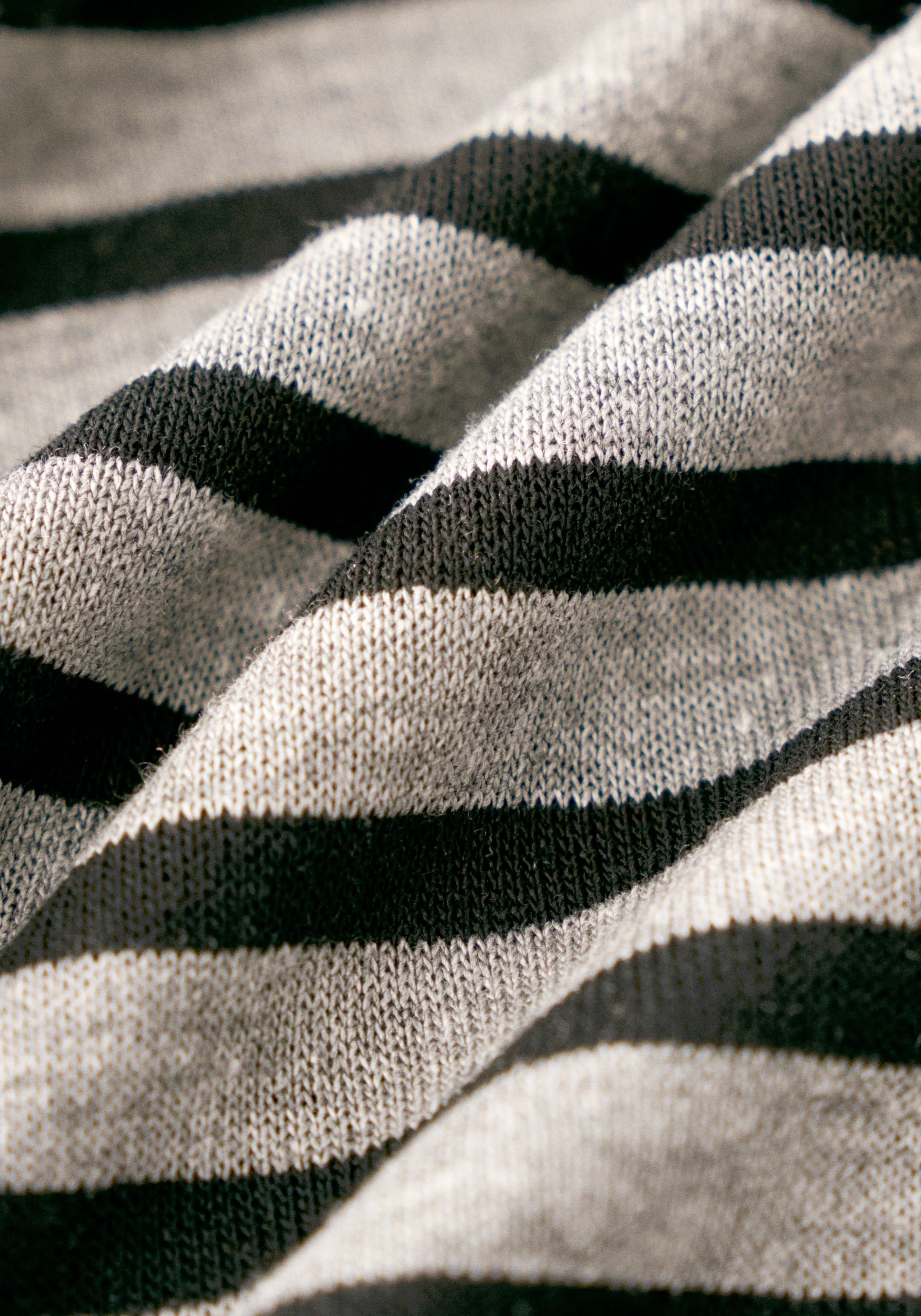 Asymmetric Striped Blouse - Image 9