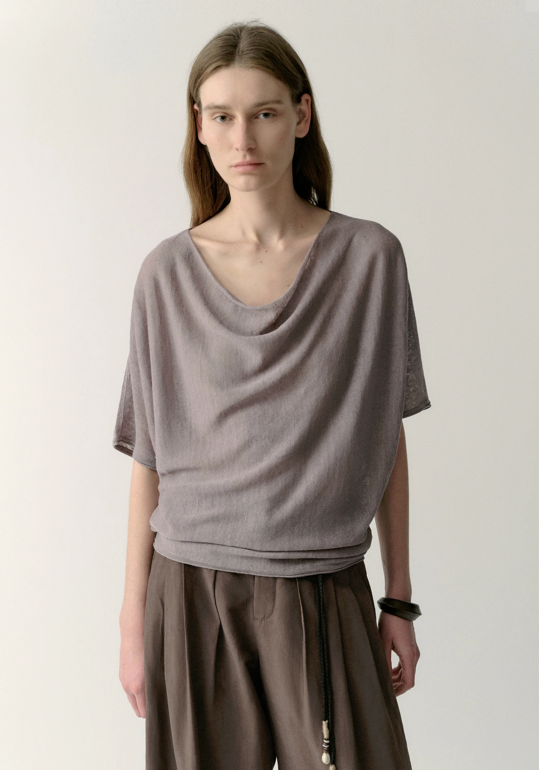 Cocoon Linen Blouse