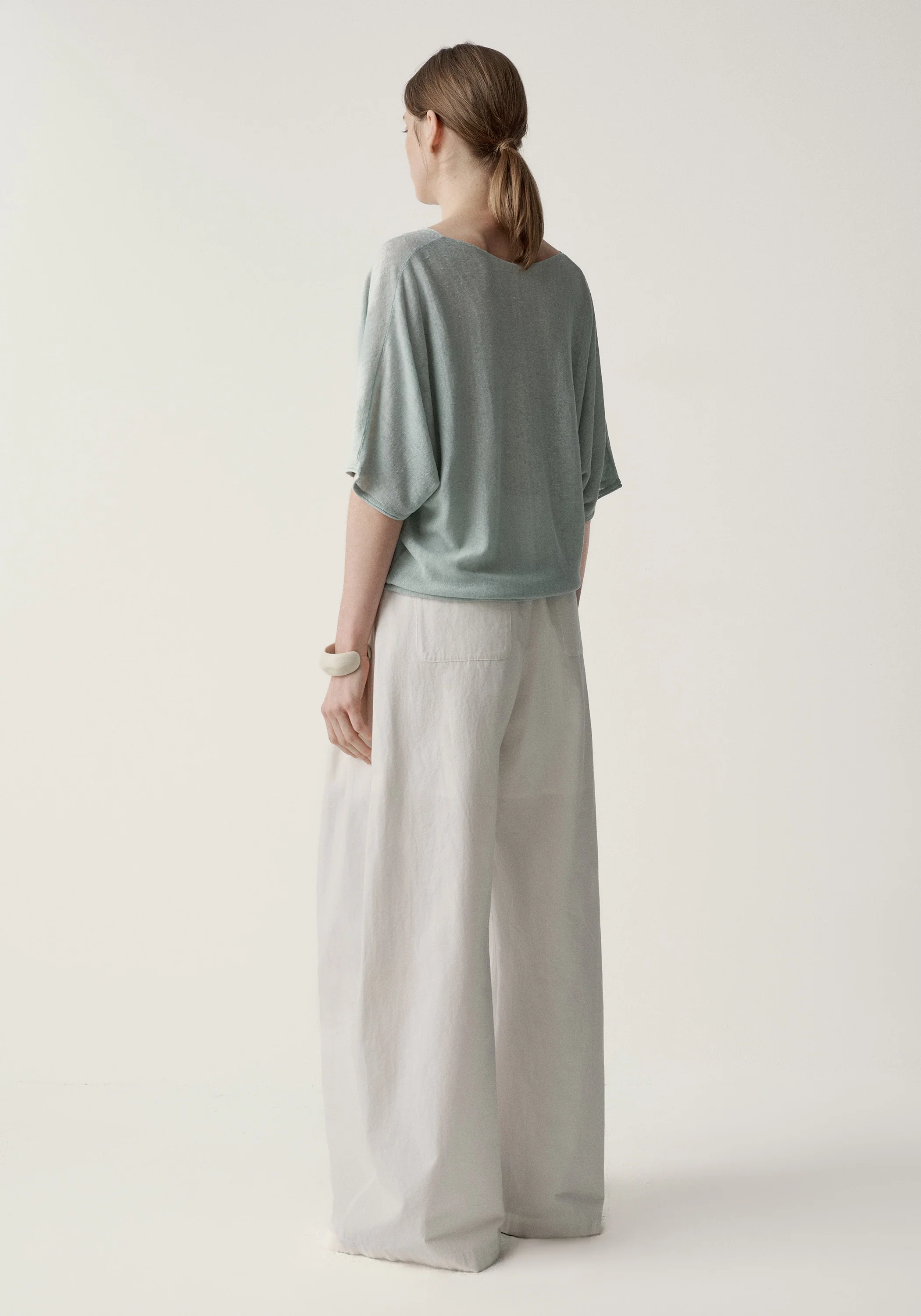 Cocoon Linen Blouse - Image 19