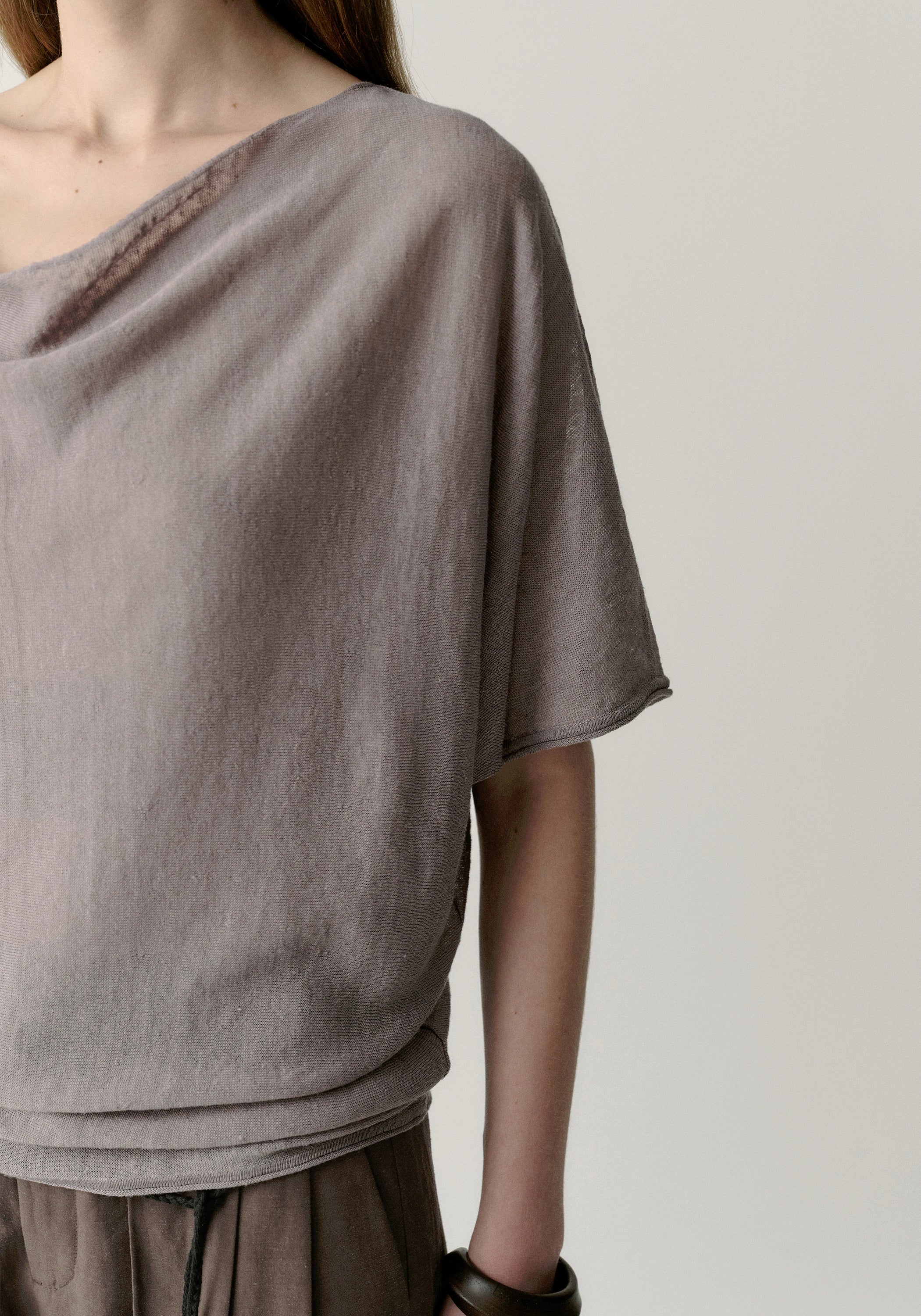 Cocoon Linen Blouse - Image 8