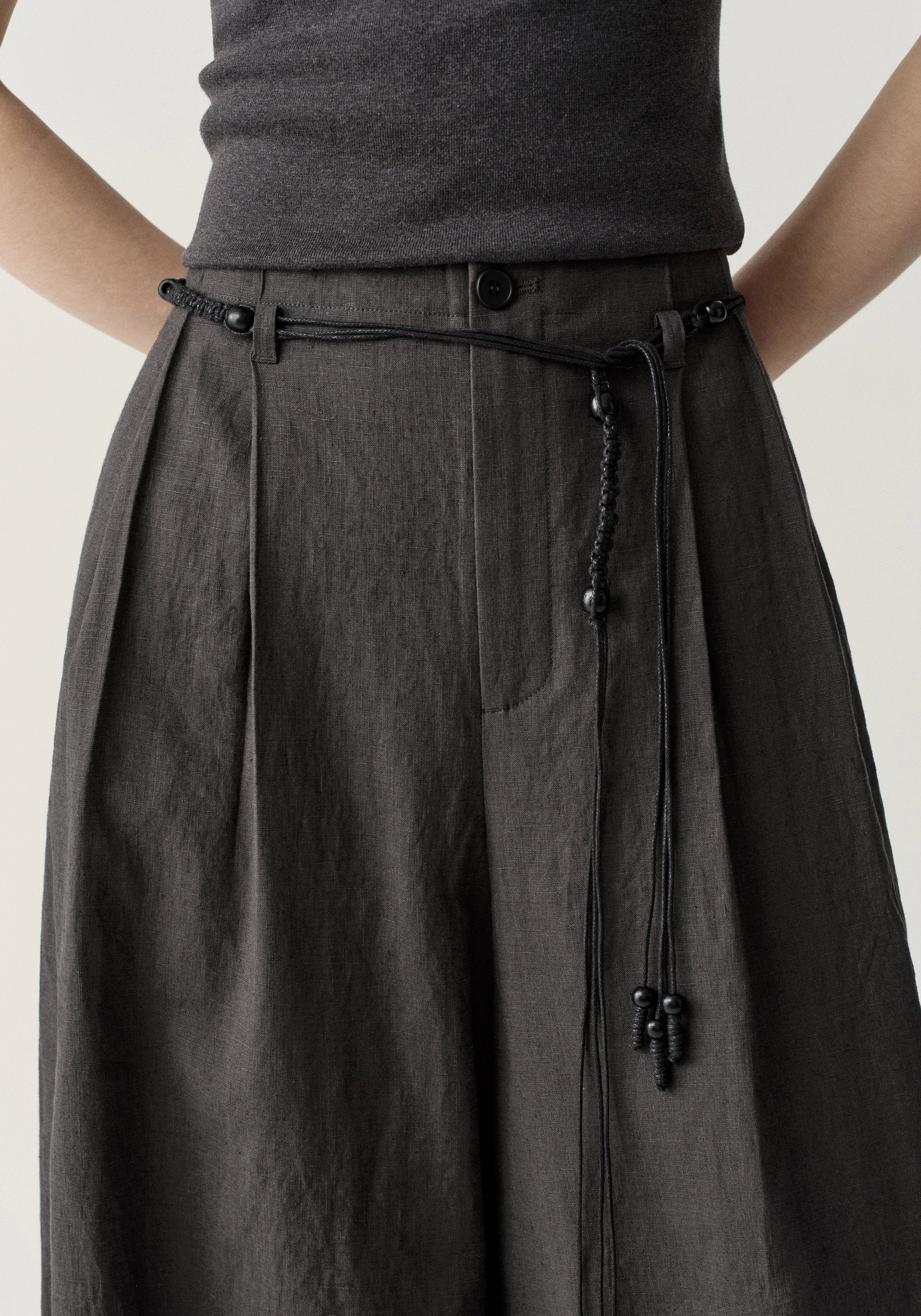 Beaded Waist Chain Pants - Image 8