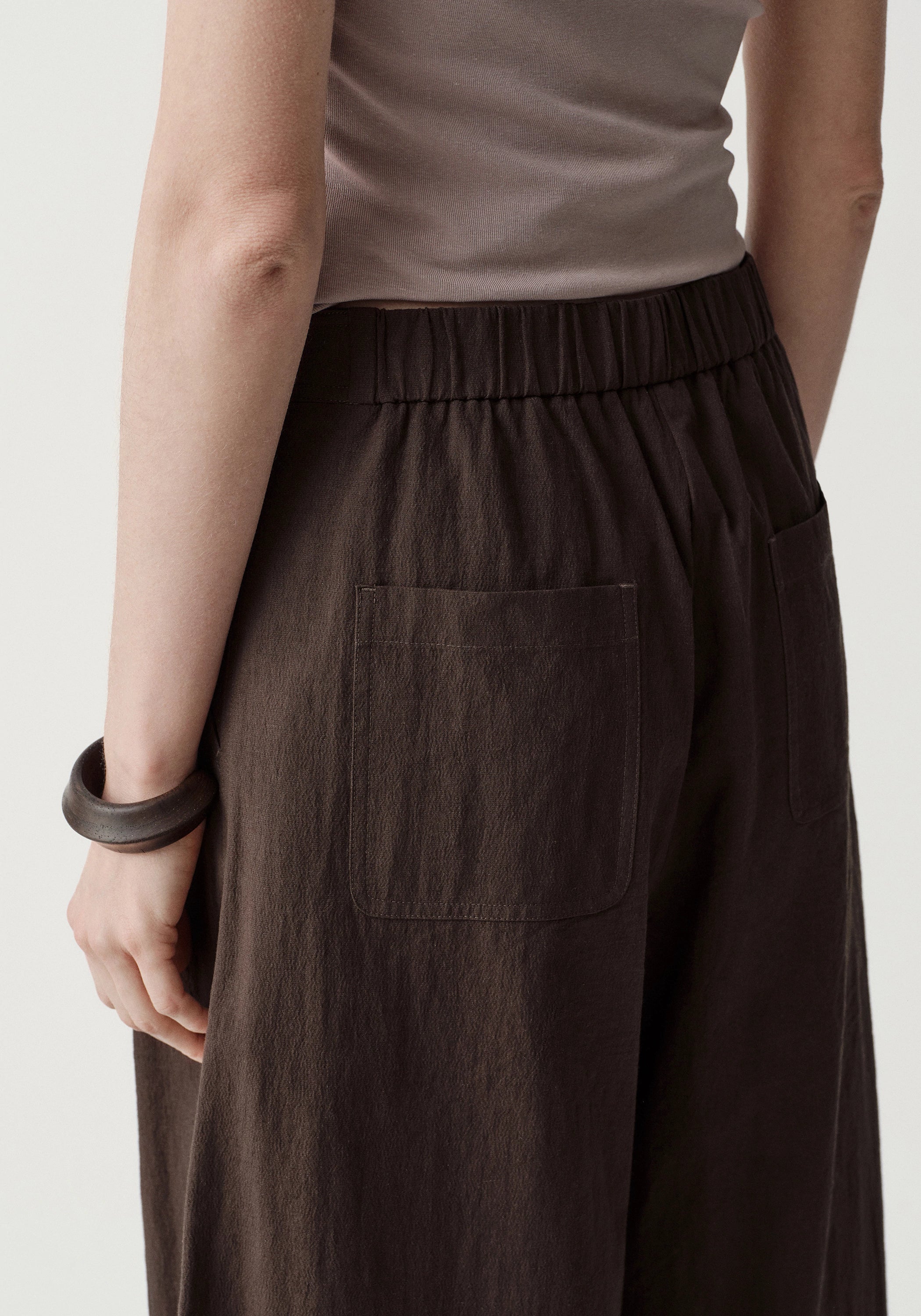 Asymmetric Cropped Pants - Image 9