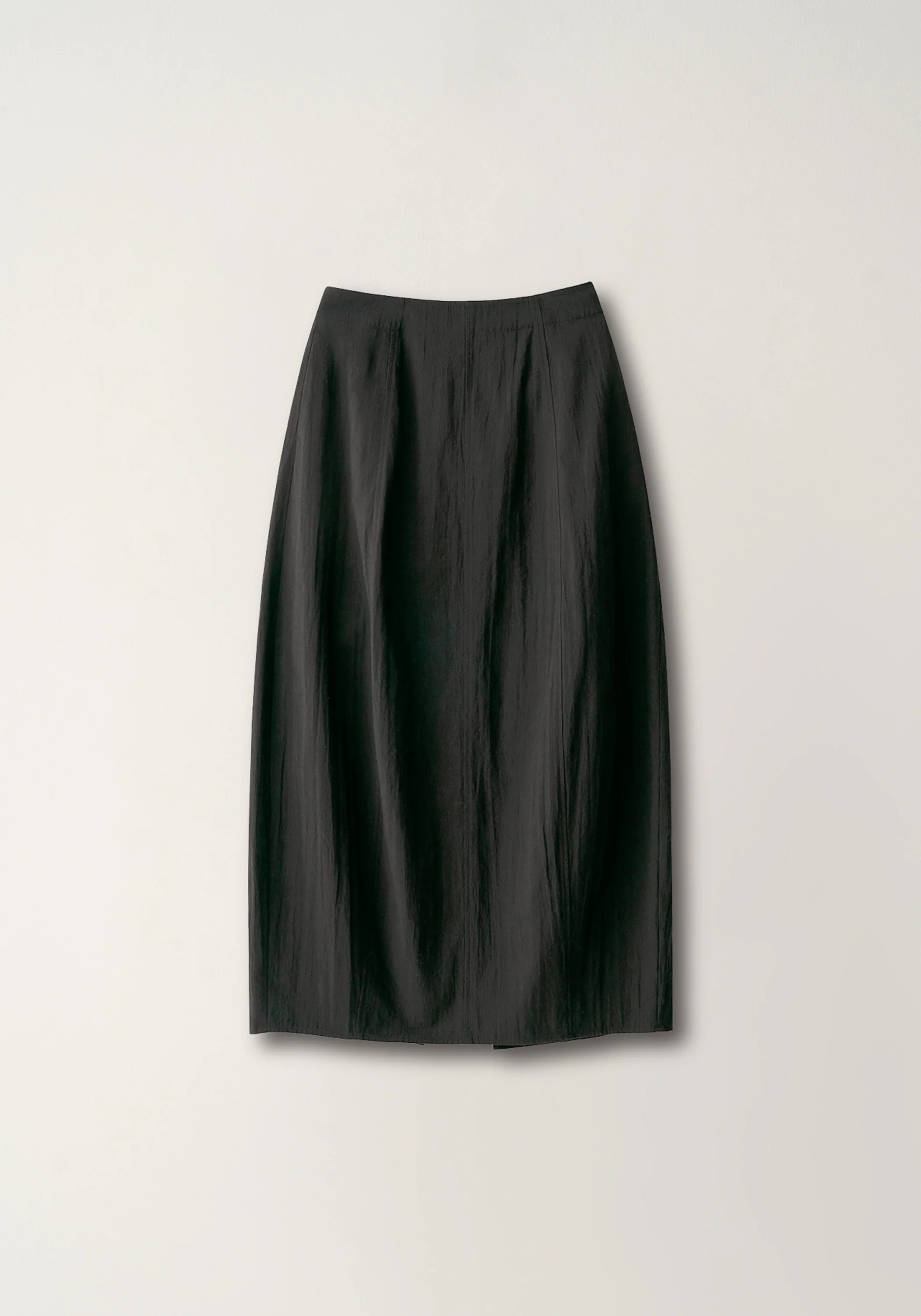 Cotton-linen Cocoon Skirt - Image 2