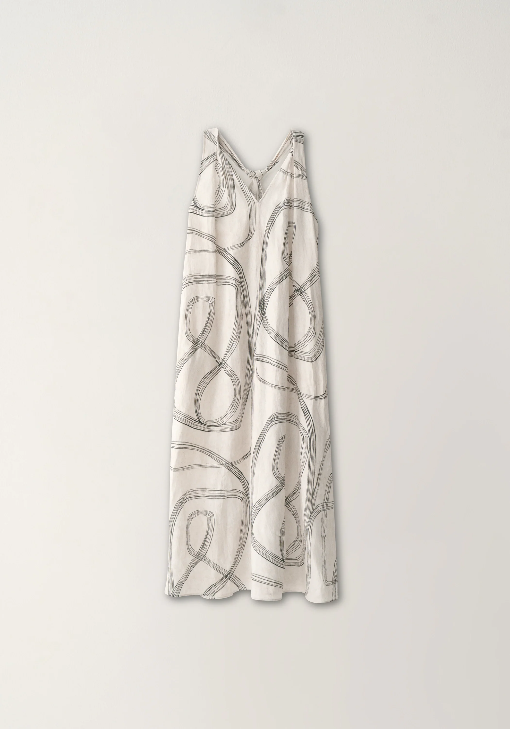 Print Tie-back Dress - Image 2