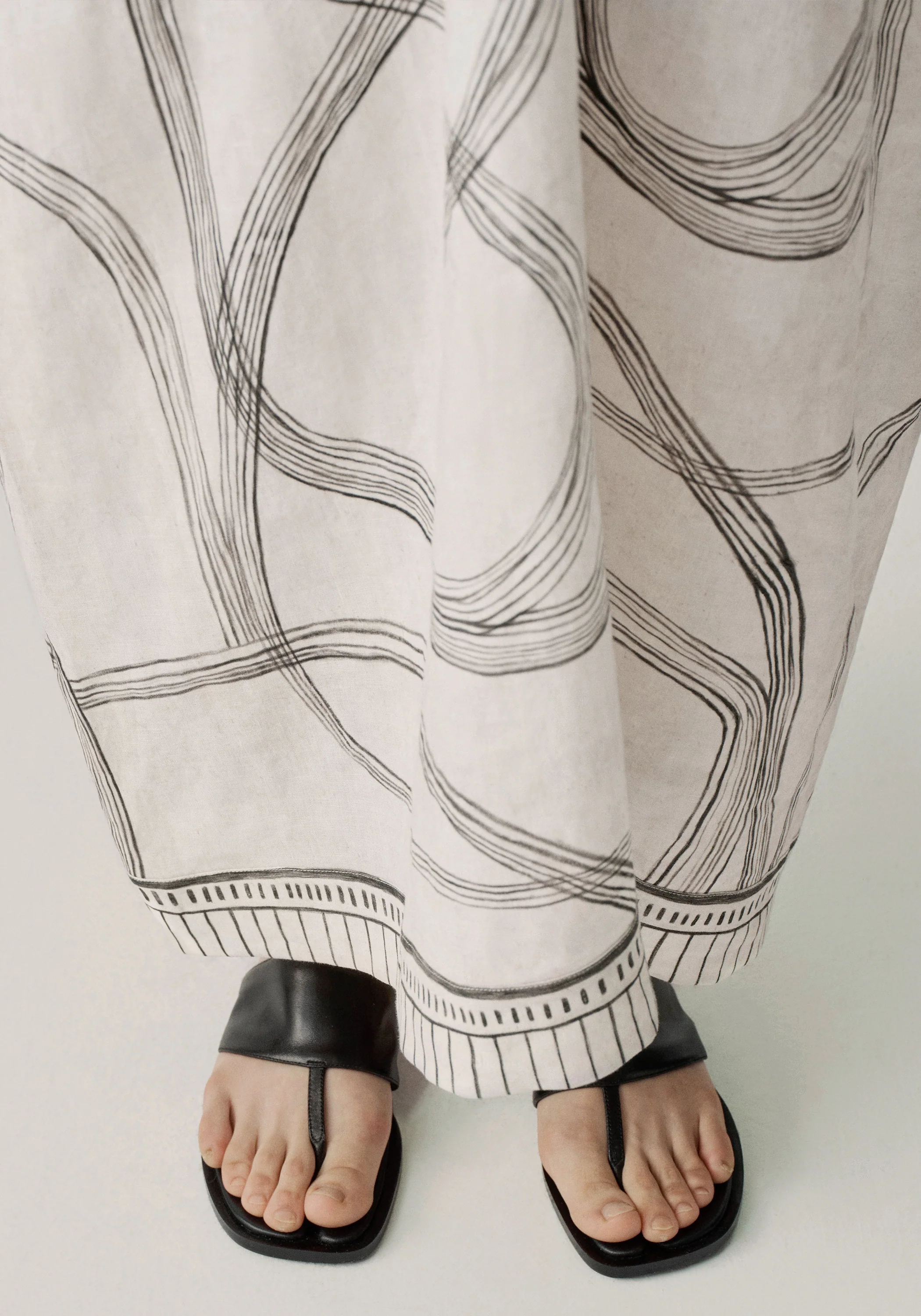 Print Wrap-style Dress - Image 10