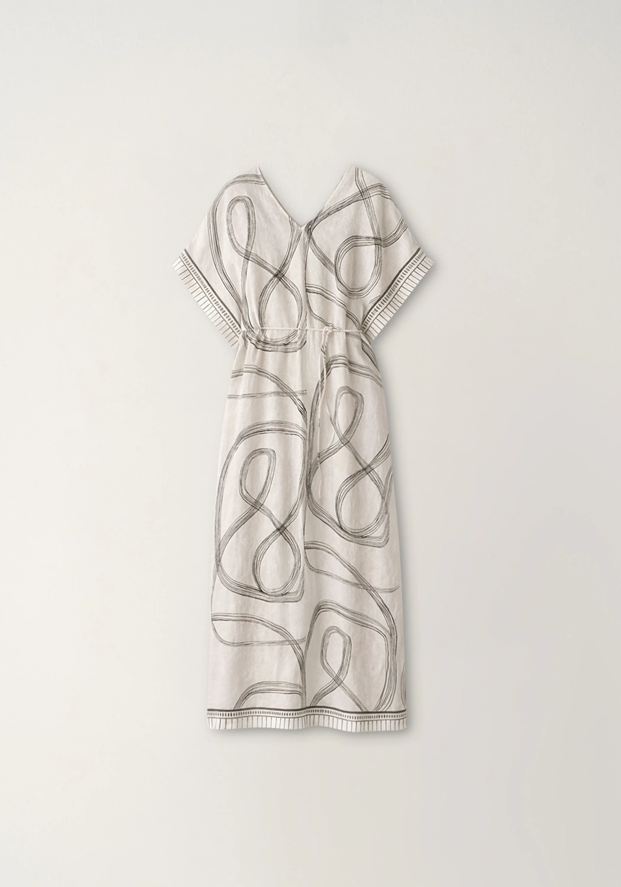 Print Wrap-style Dress - Image 2