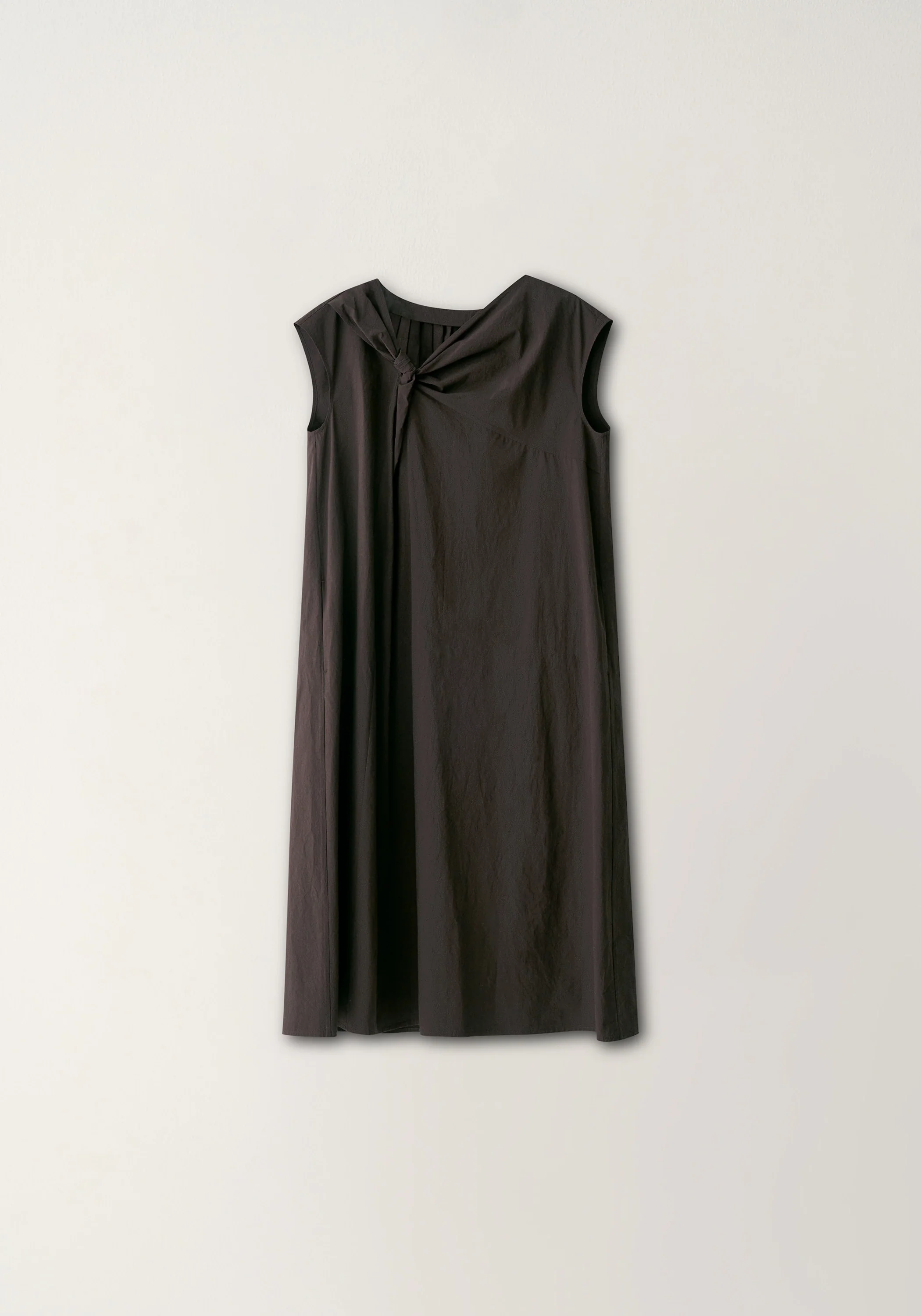 Twist-detail Cotton Dress - Image 2
