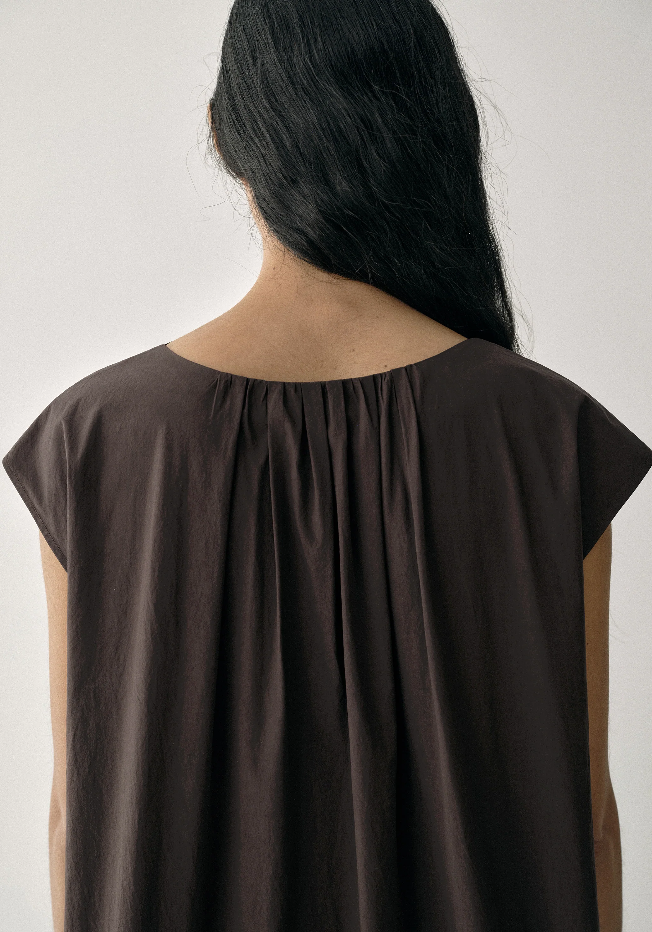 Twist-detail Cotton Dress - Image 7