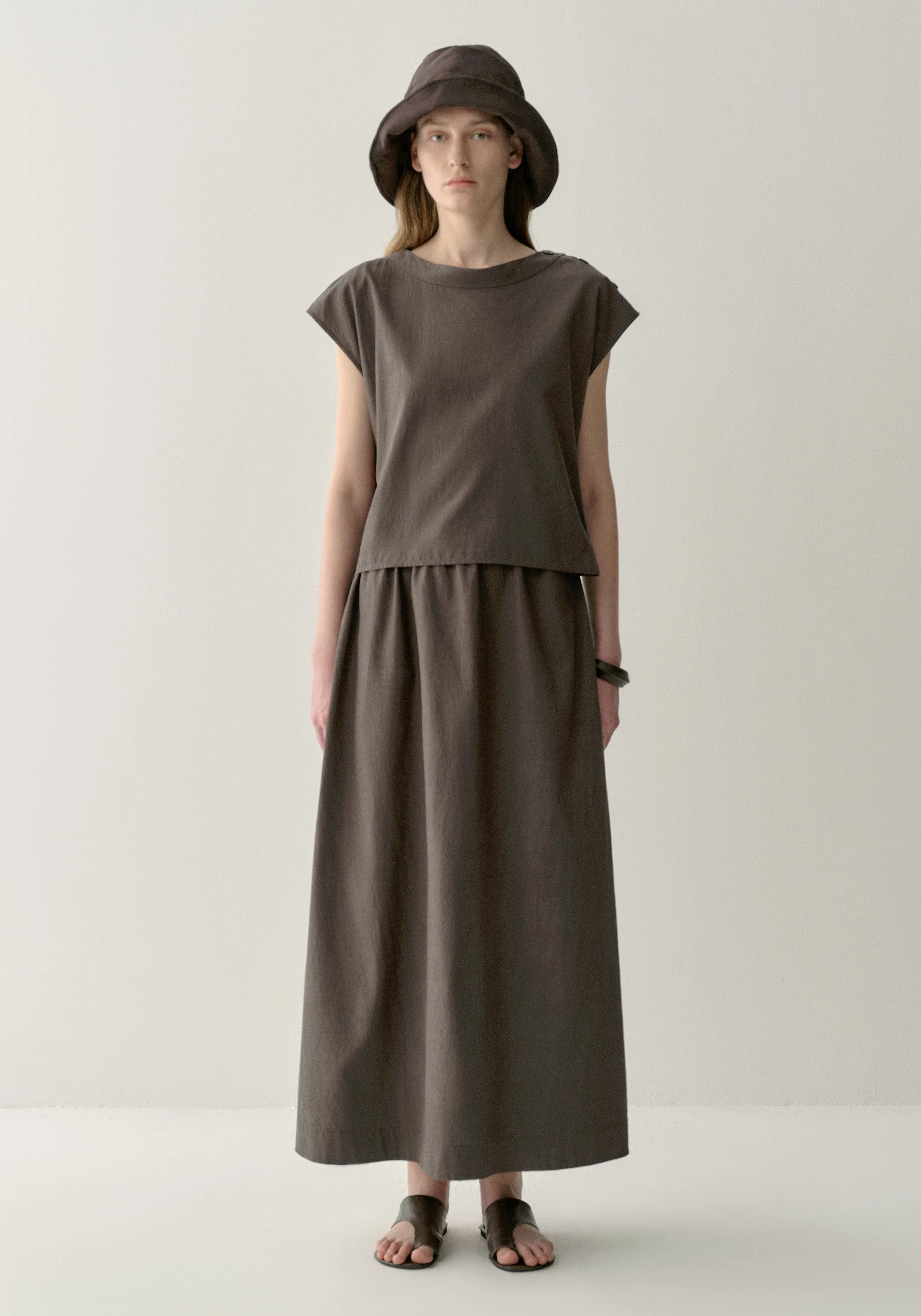 Layered Tie-back Dress