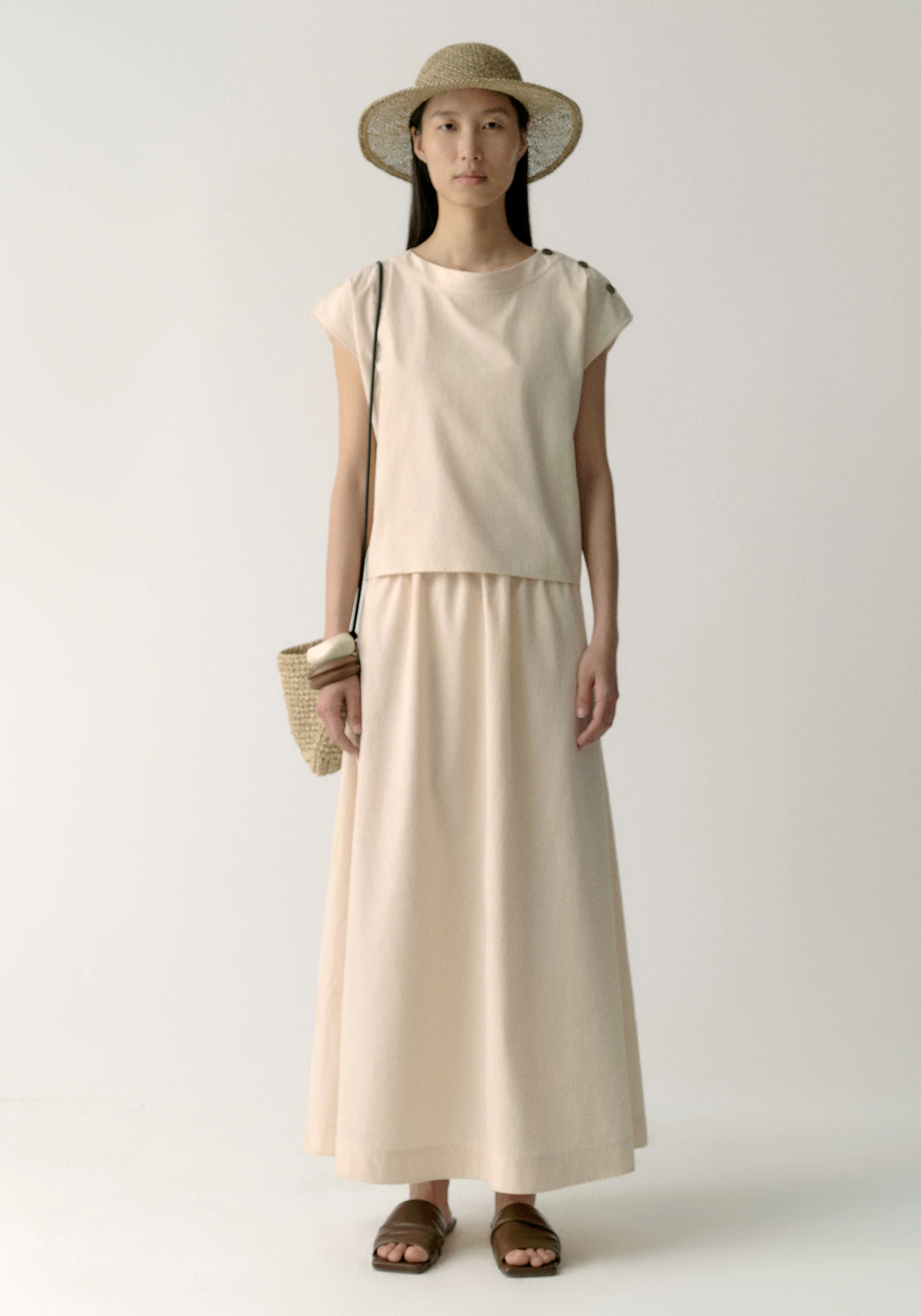 Layered Tie-back Dress - Image 11