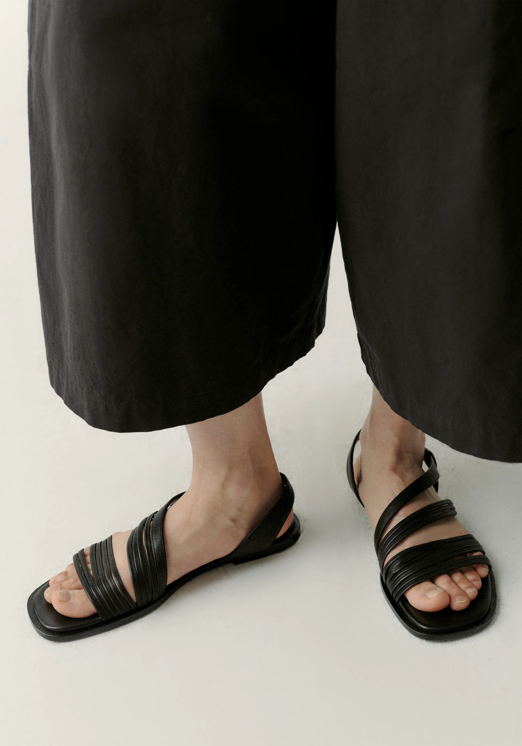 Strappy Flat Sandals - Image 7