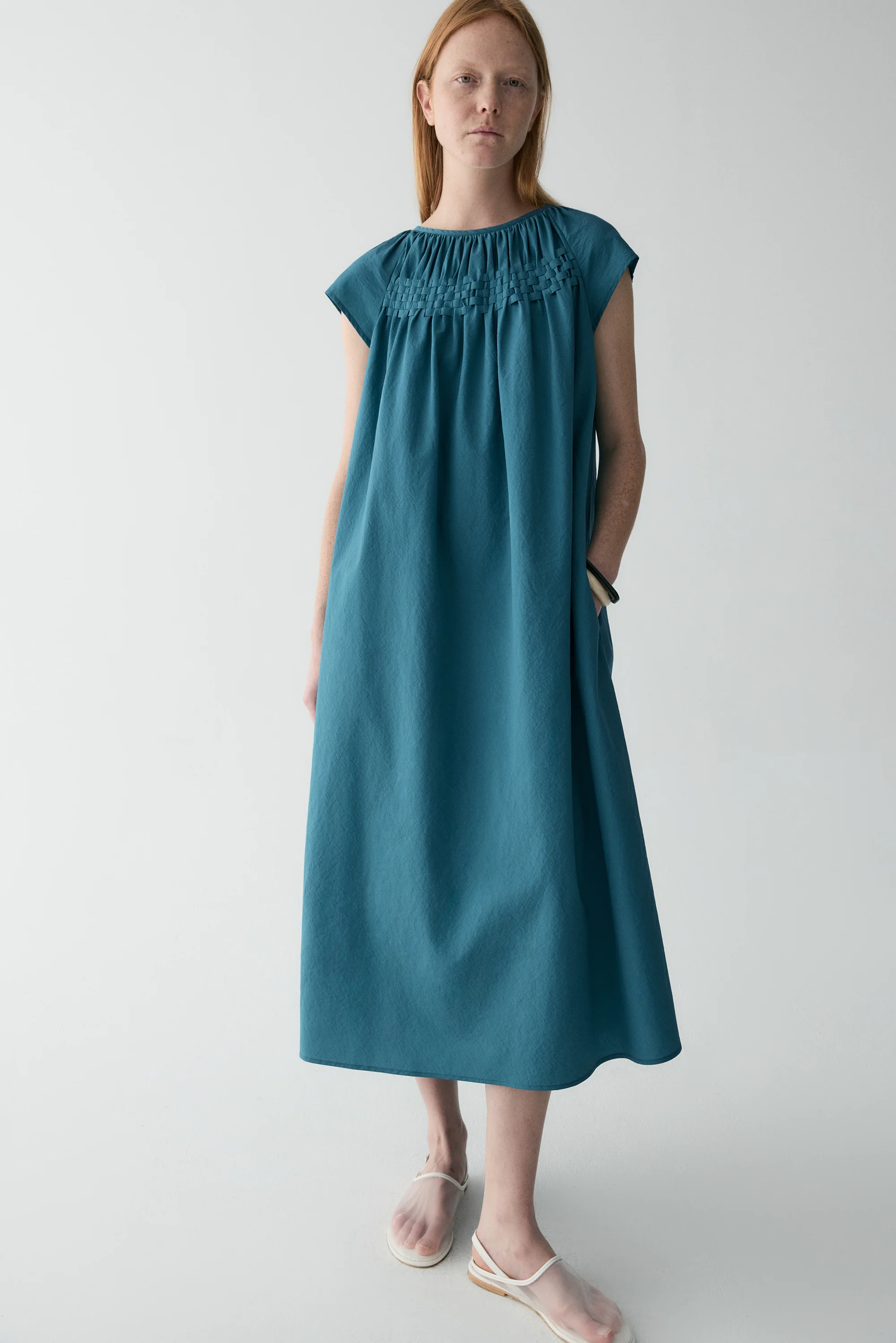 Handwoven-detail Dress - Image 10