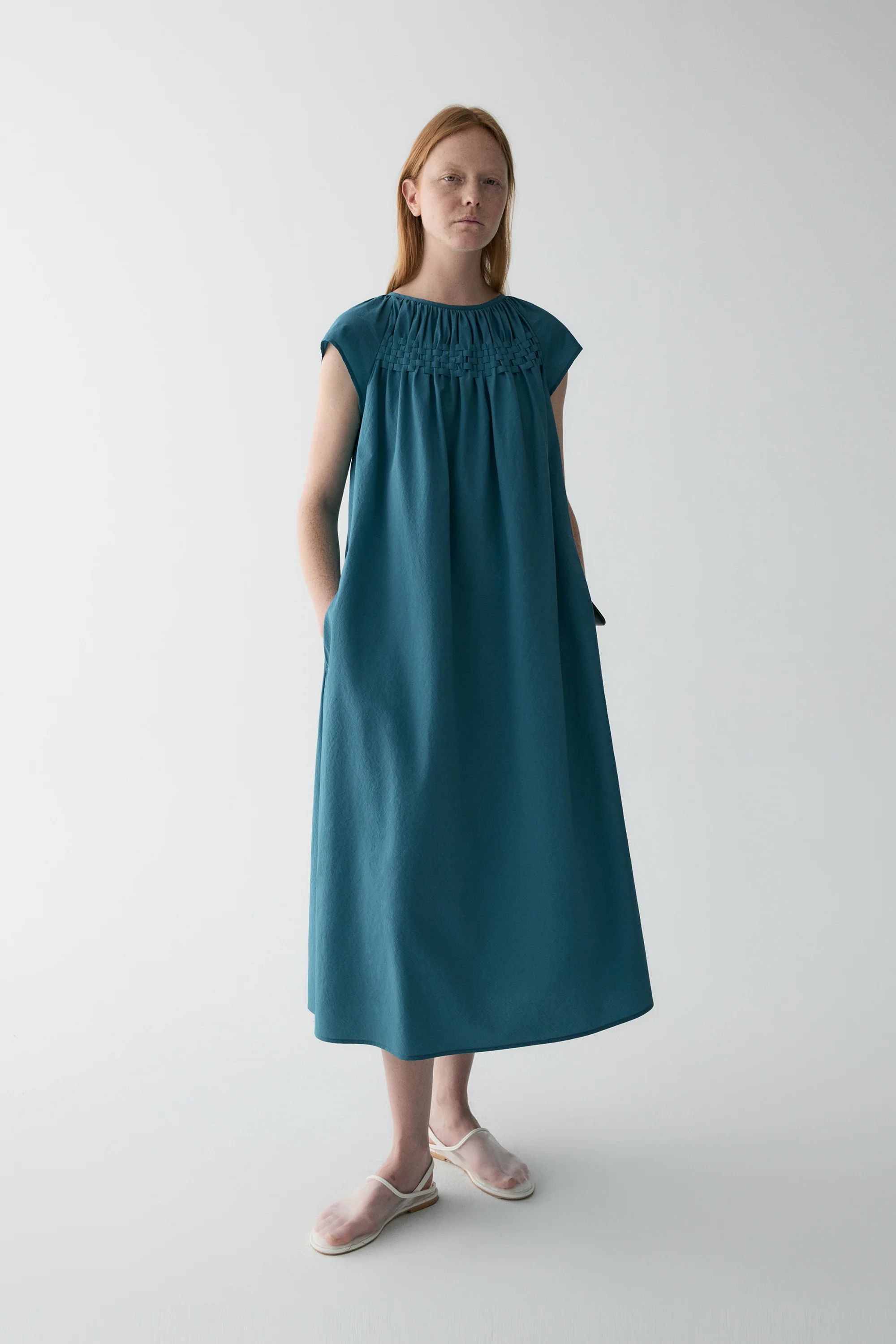 Handwoven-detail Dress - Image 4