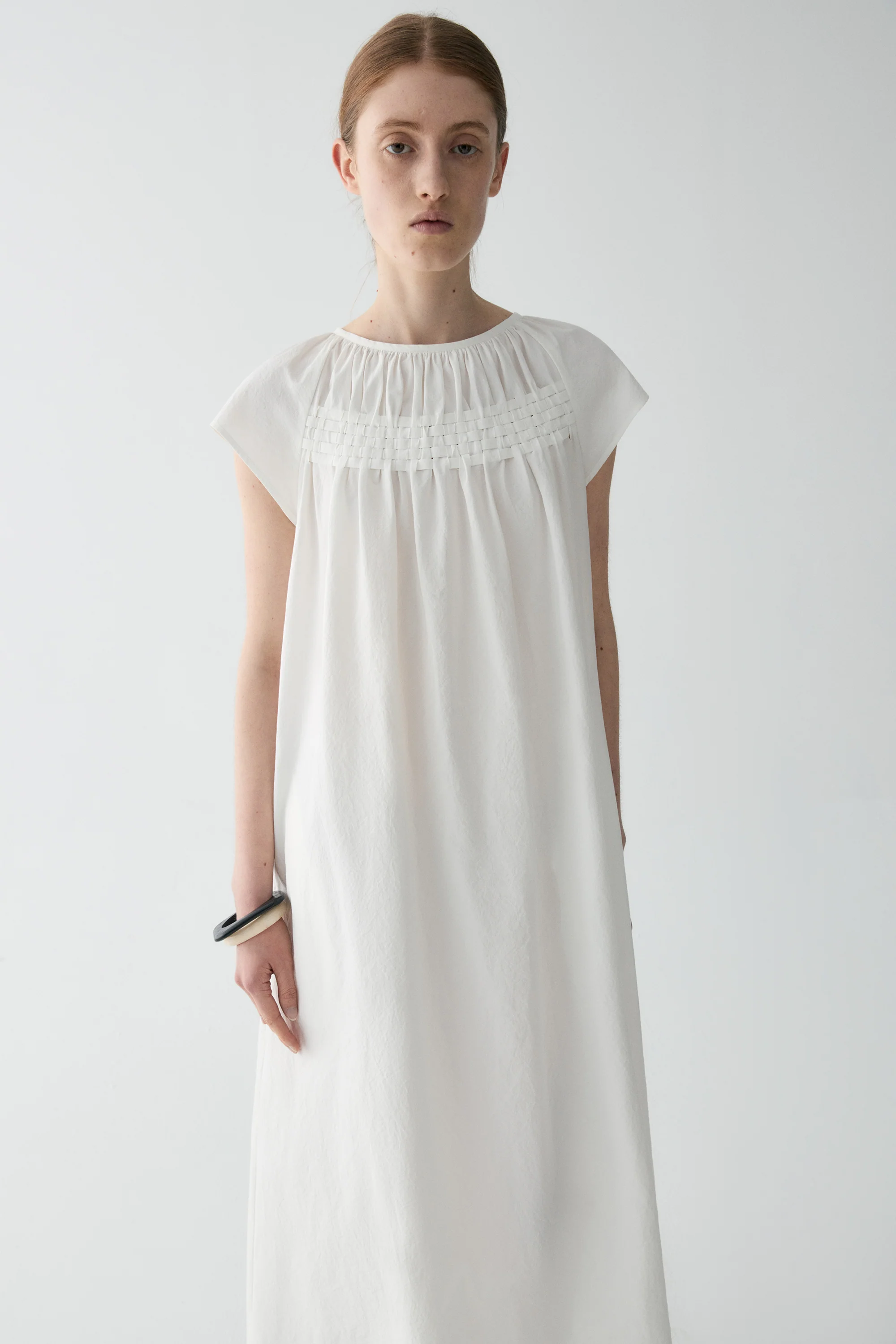 Handwoven-detail Dress - Image 8