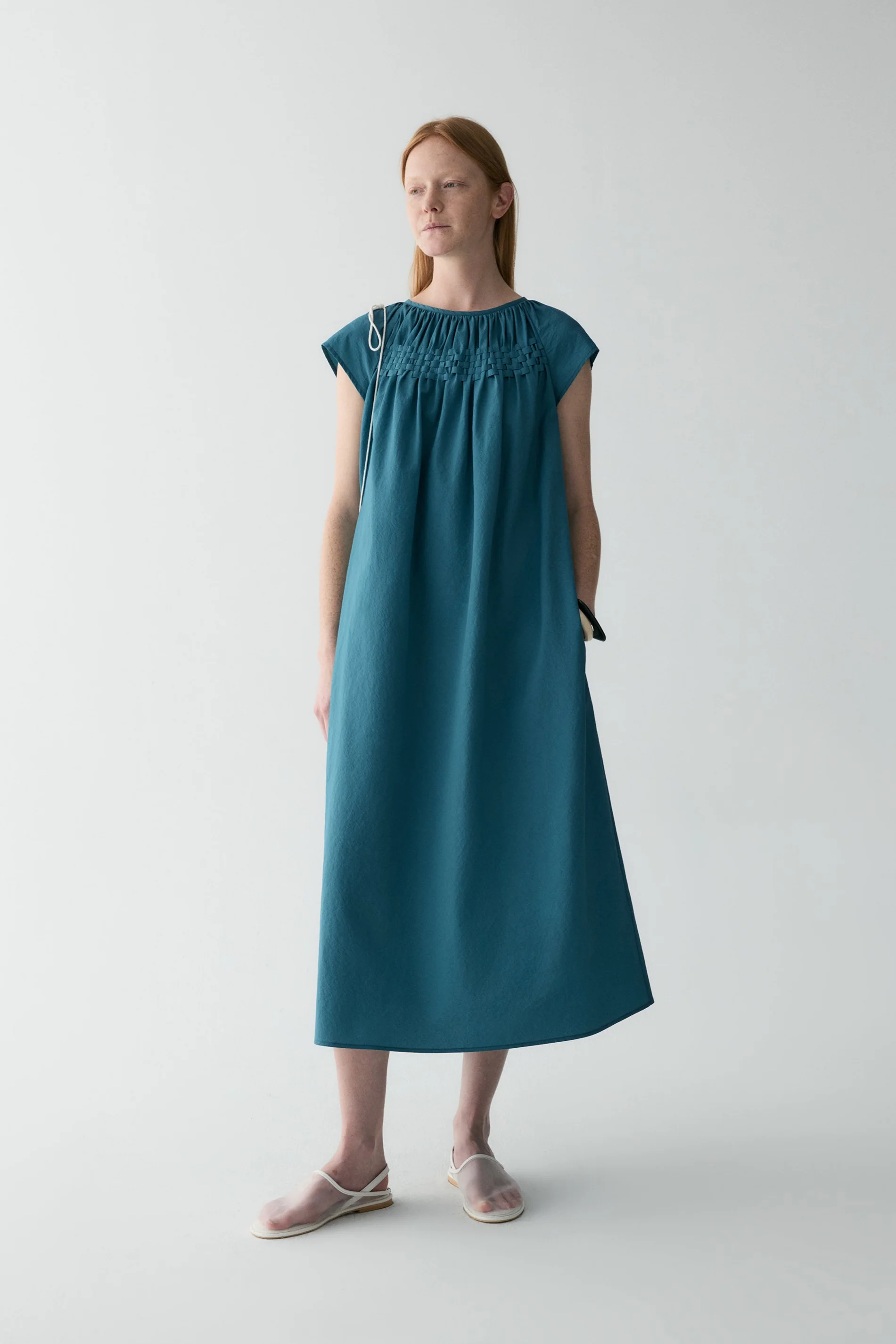 Handwoven-detail Dress - Image 9