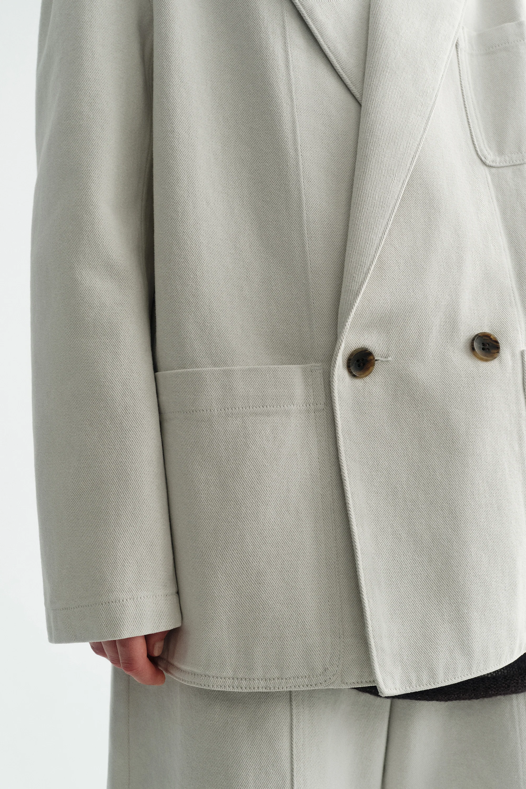 Hemp Denim Blazer - Image 10