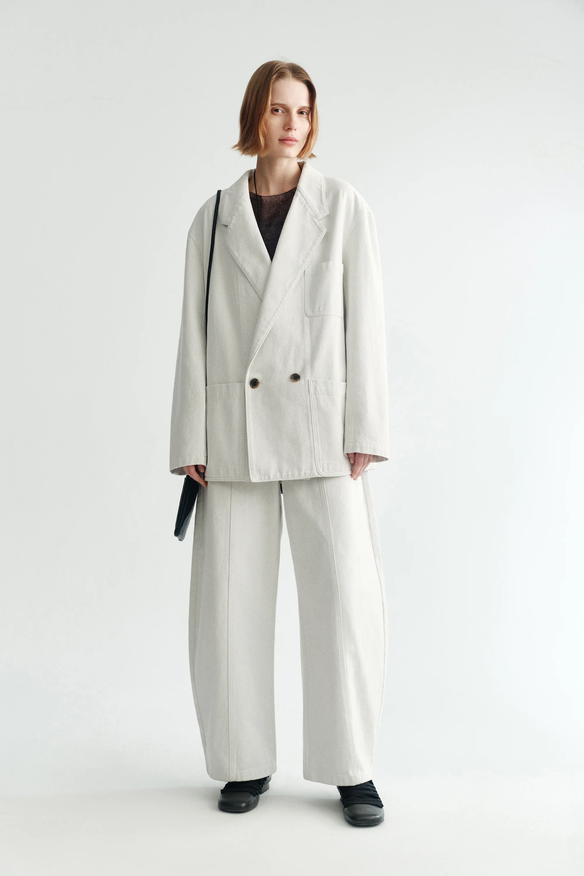 Hemp Denim Blazer - Image 3