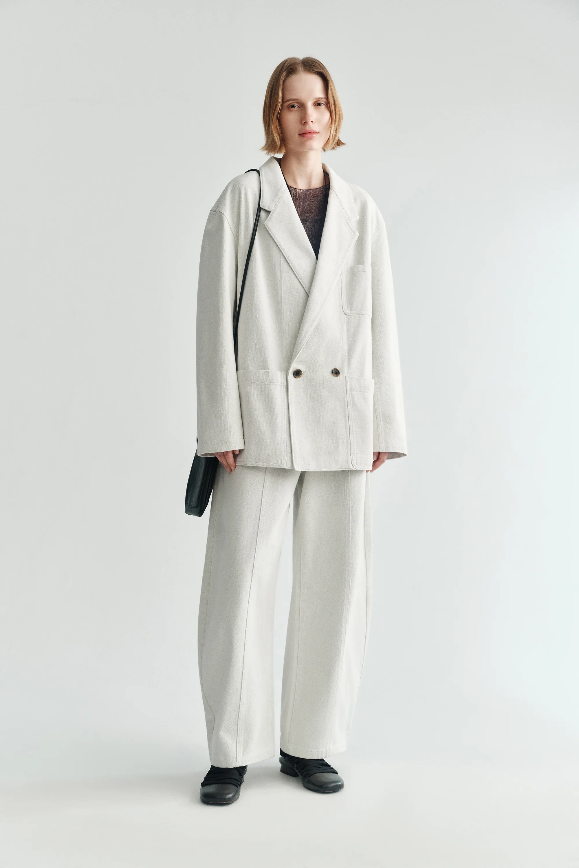 Hemp Denim Blazer - Image 4