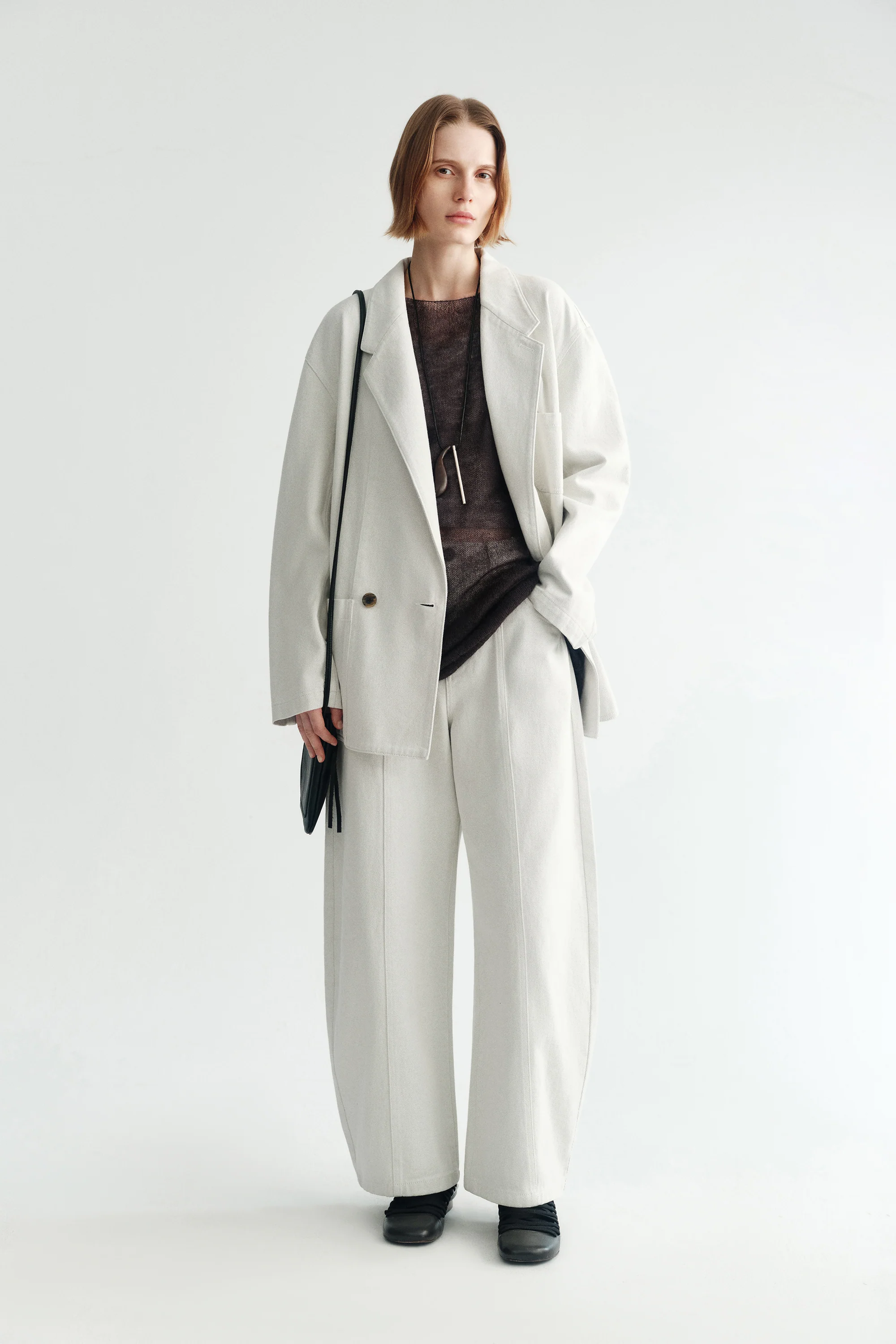 Hemp Denim Blazer - Image 5