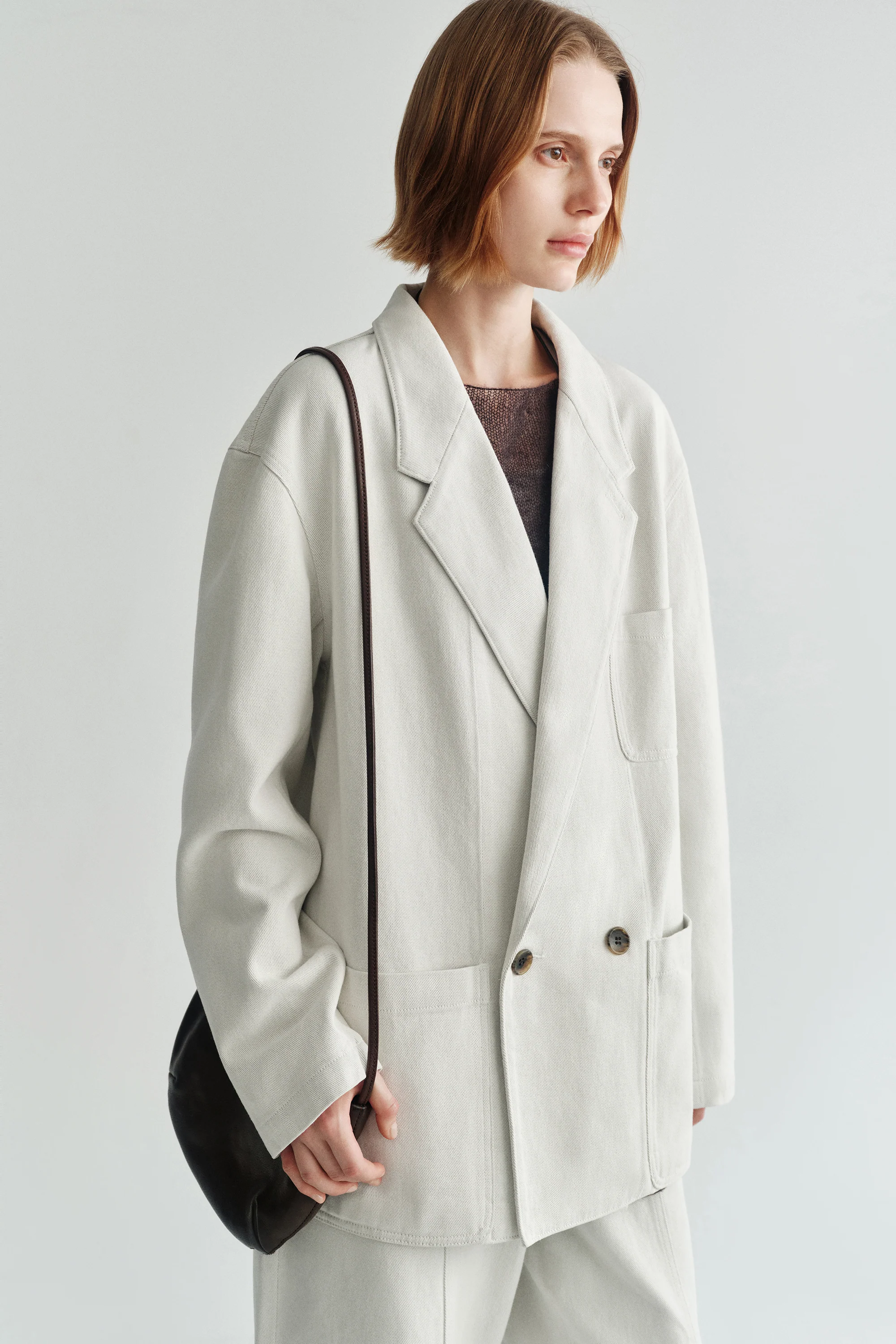Hemp Denim Blazer - Image 7