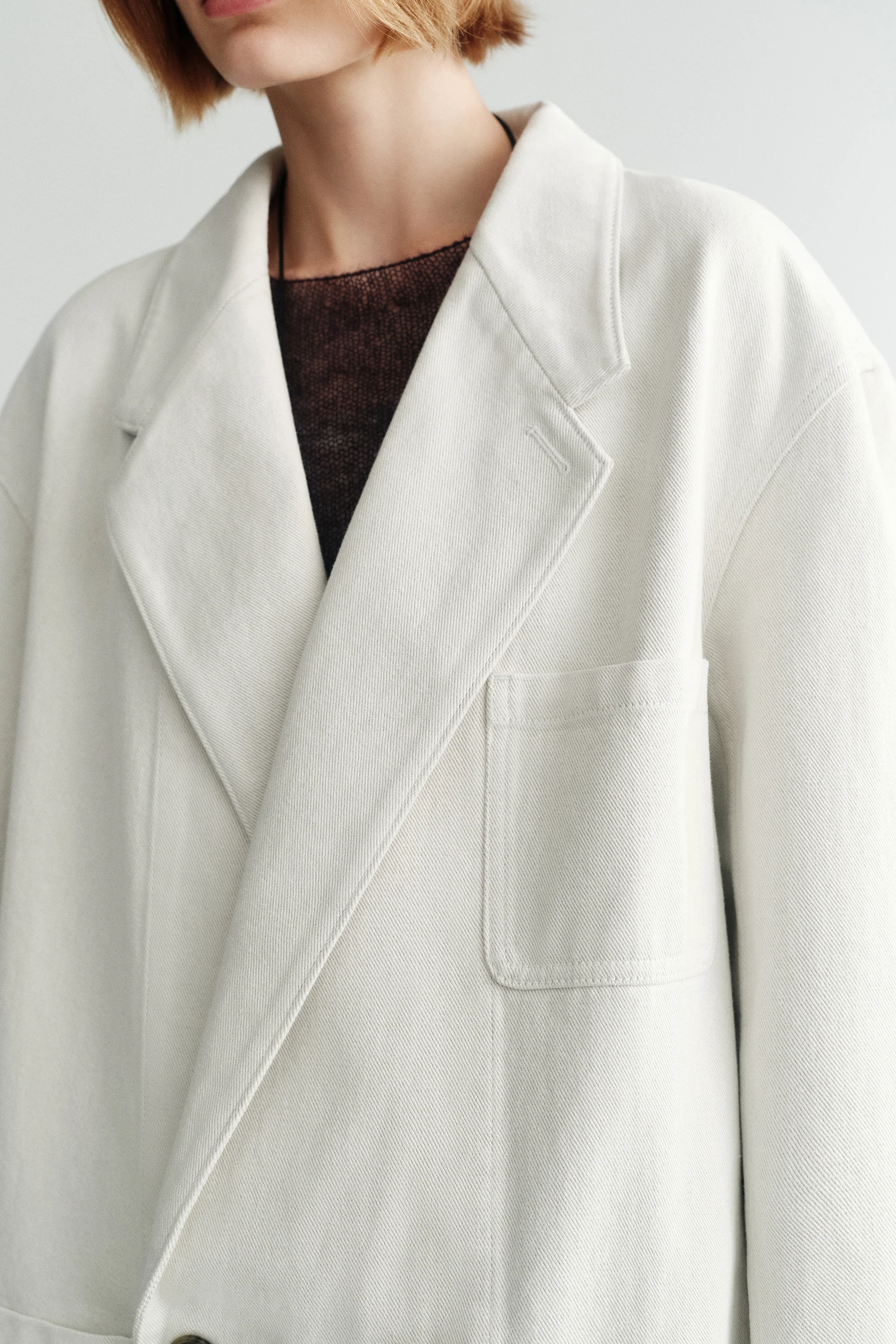 Hemp Denim Blazer - Image 9